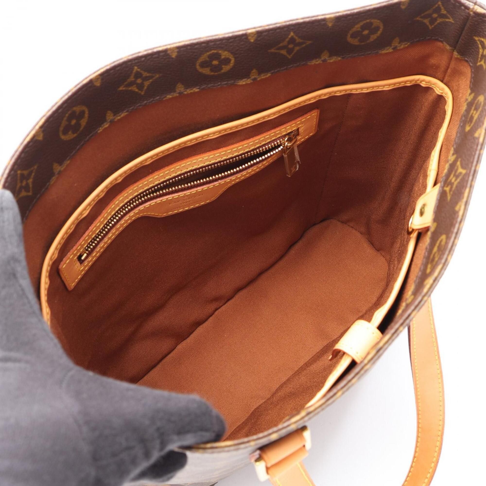 Louis Vuitton Louis Vuitton Vavin GM Tote Bag/Handbag, Coated Canvas and Leather, Monogram Pattern, Women's, Brown, M51170 Size ONE SIZE - 3 Thumbnail