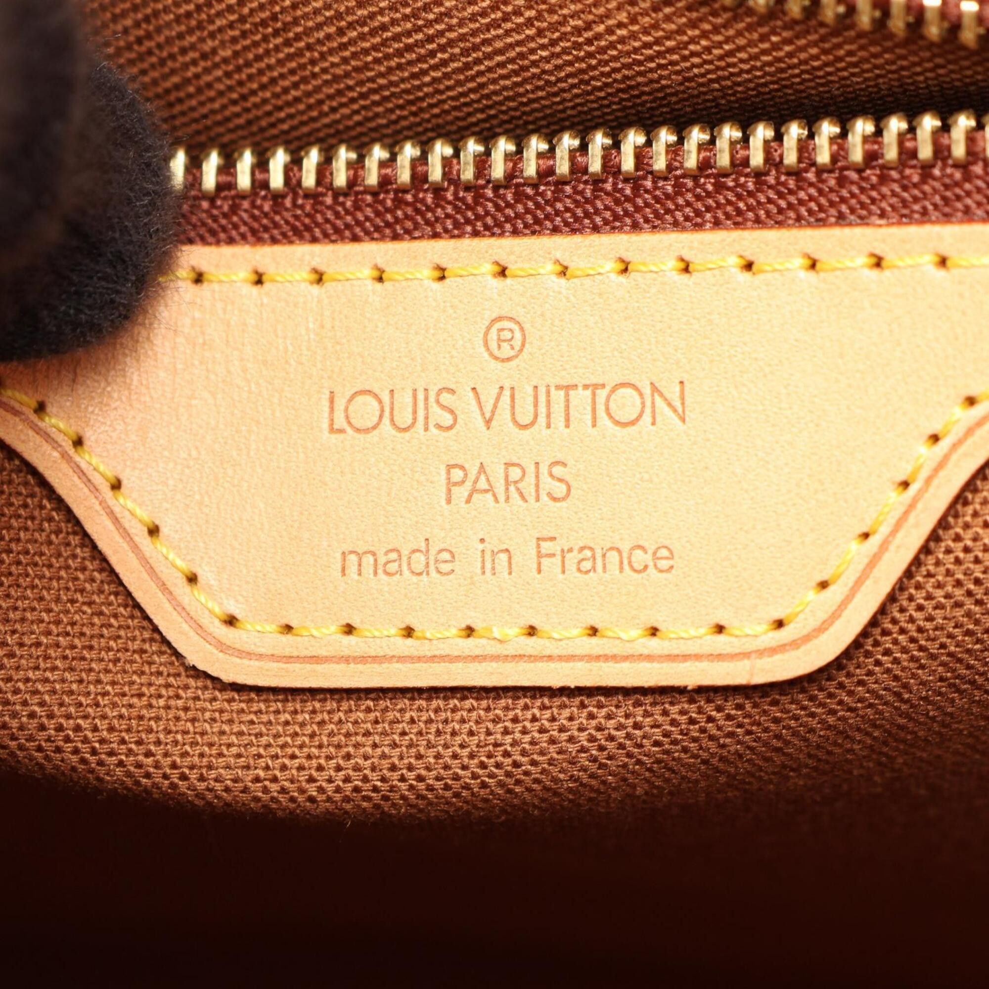 Louis Vuitton Louis Vuitton Vavin GM Tote Bag/Handbag, Coated Canvas and Leather, Monogram Pattern, Women's, Brown, M51170 Size ONE SIZE - 4 Thumbnail