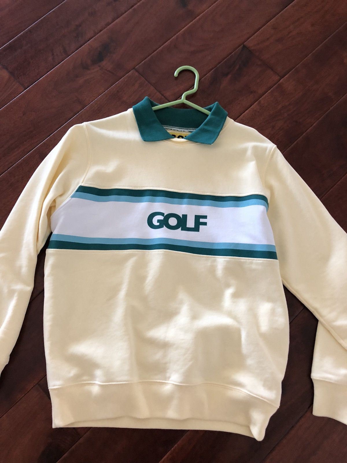 Golf Wang GOLF WANG COUNTRY CLUB LONG SLEEVE POLO SHIRT Grailed