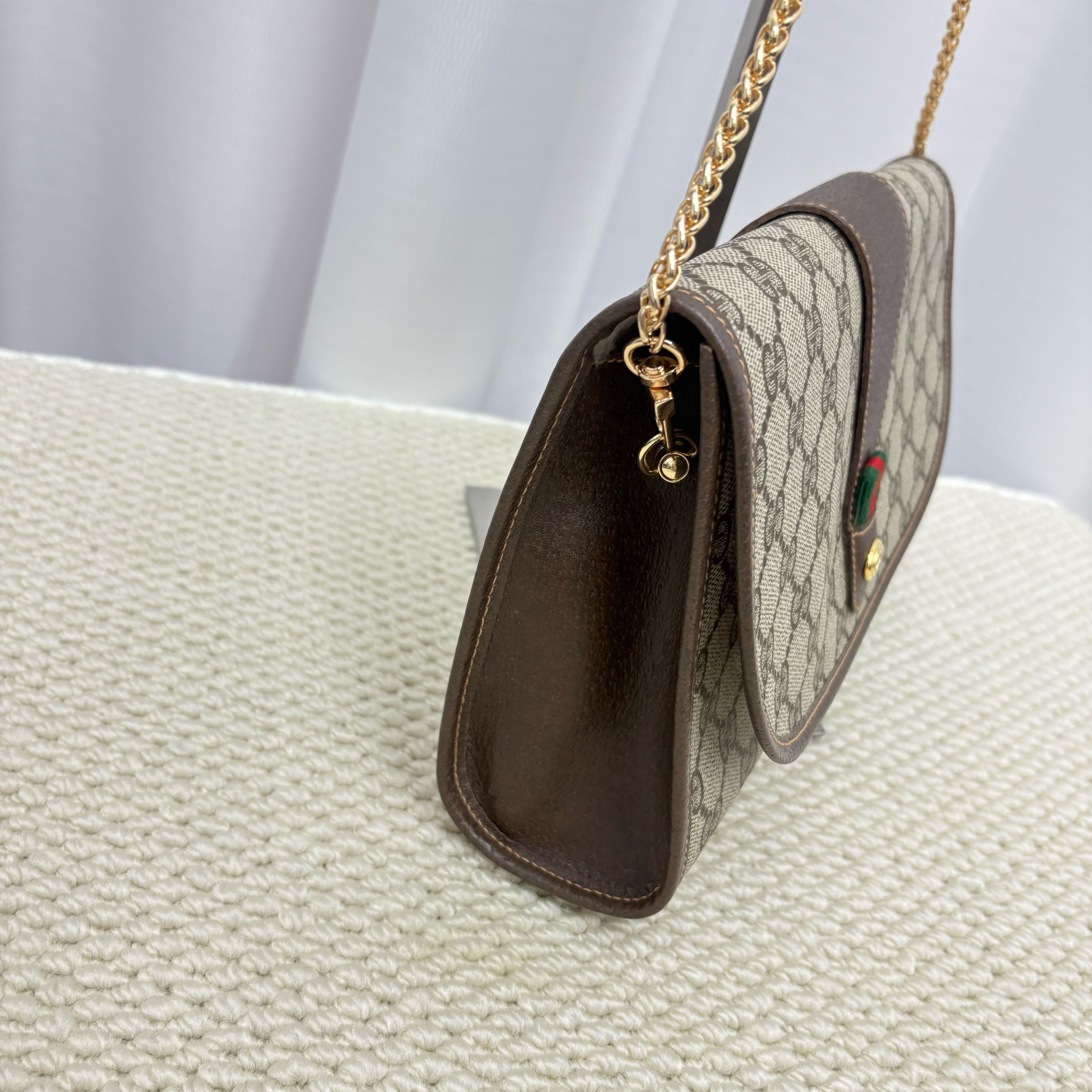 Gucci Gucci GG Supreme Canvas Handle Bag One Size Size ONE SIZE - 4 Thumbnail