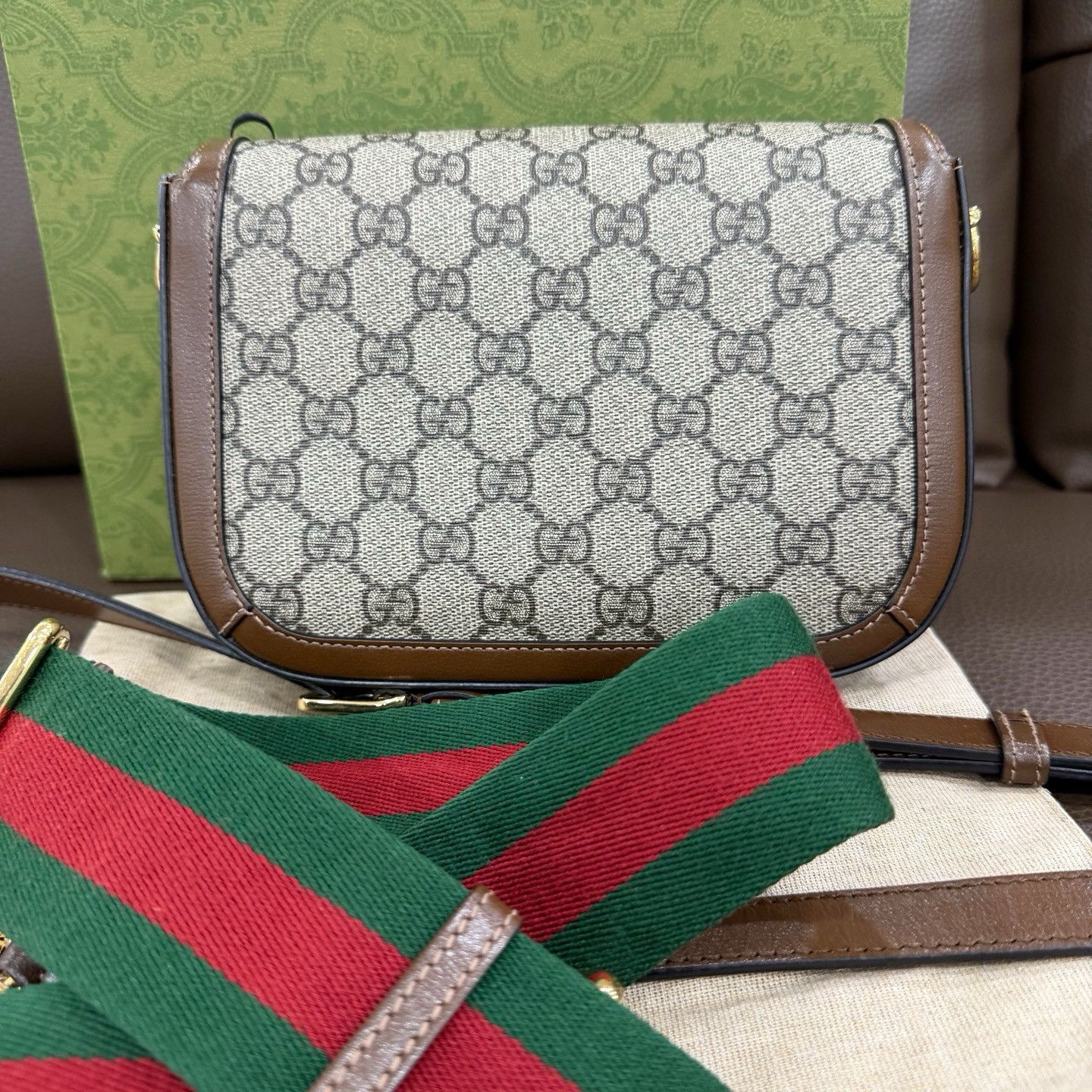 Gucci Gucci Horsebit 1955 Mini Shoulder Bag Size ONE SIZE - 5 Thumbnail