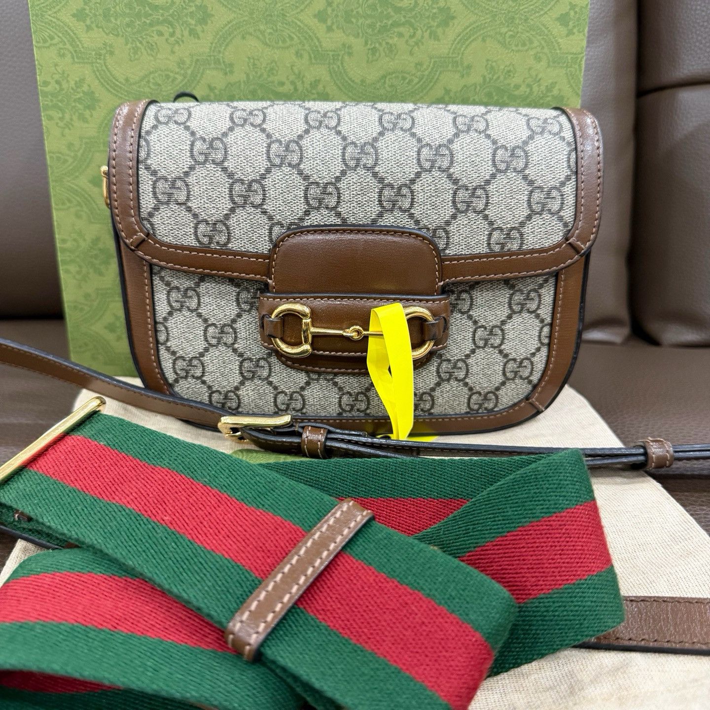 Gucci Gucci Horsebit 1955 Mini Shoulder Bag Size ONE SIZE - 2 Thumbnail