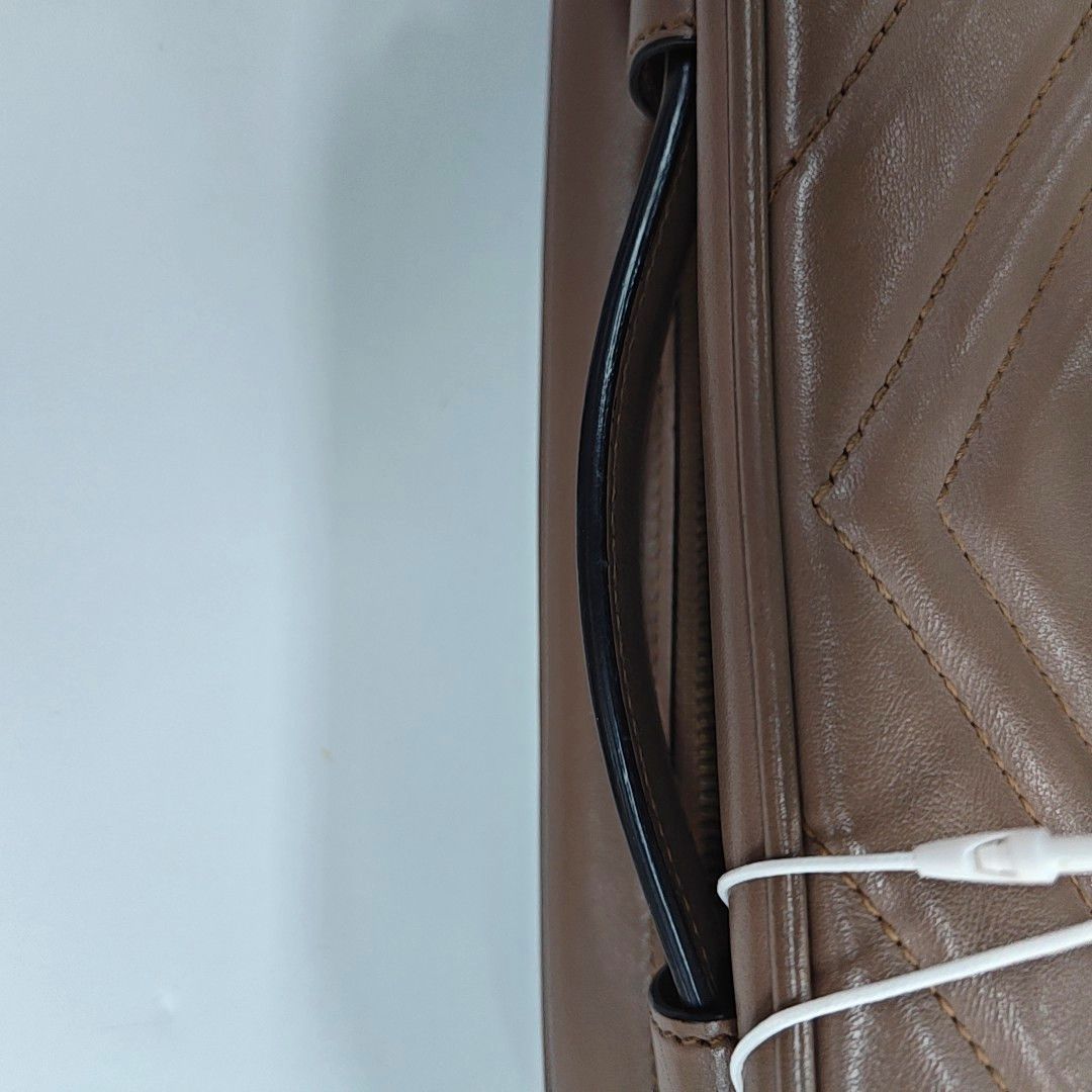 Gucci Gucci GG Marmont Leather Quilted Handle Bag Size ONE SIZE - 11 Thumbnail