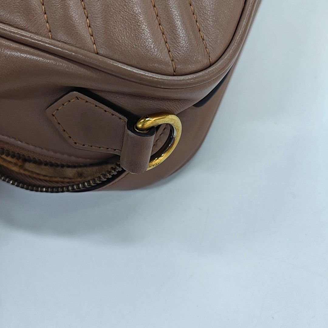Gucci Gucci GG Marmont Leather Quilted Handle Bag Size ONE SIZE - 13 Thumbnail