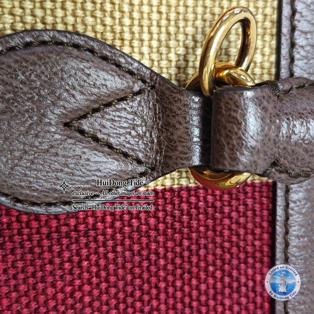 Gucci Gucci Horsebit 1955 Multi-Color Canvas Handle Bag Size ONE SIZE - 8 Thumbnail