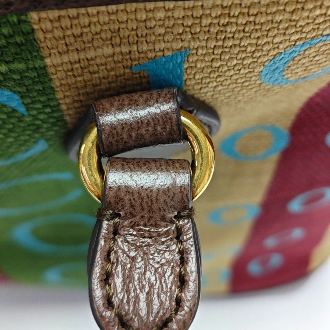 Gucci Gucci Horsebit 1955 Multi-Color Canvas Handle Bag Size ONE SIZE - 9 Thumbnail