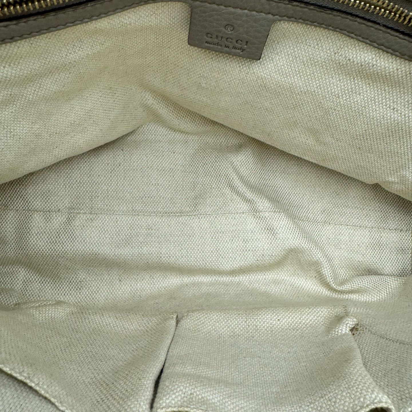 Gucci Gucci Soho Gray Leather Tassel Bag Size ONE SIZE - 7 Thumbnail