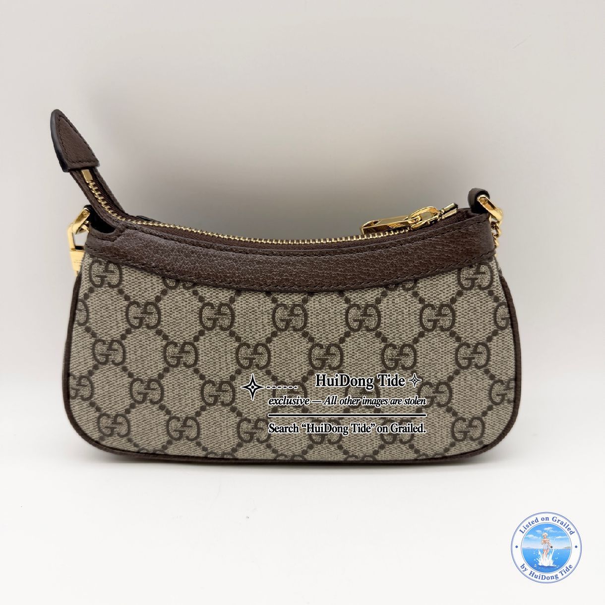 Gucci Gucci Ophidia Mini Monogram Shoulder Bag Size ONE SIZE - 5 Thumbnail