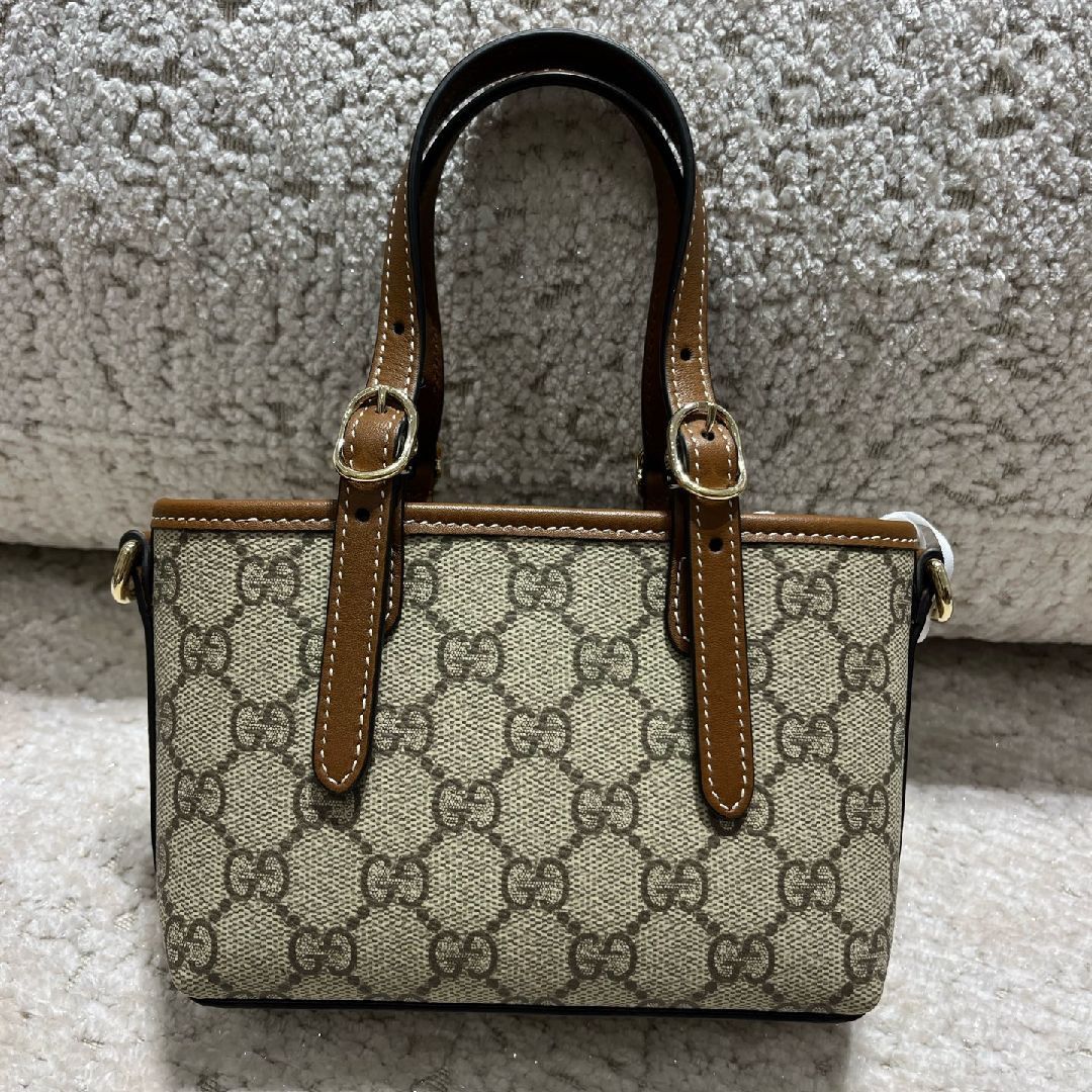 Gucci Gucci Monogram Coated Canvas Mini Handle Bag Size ONE SIZE - 2 Thumbnail