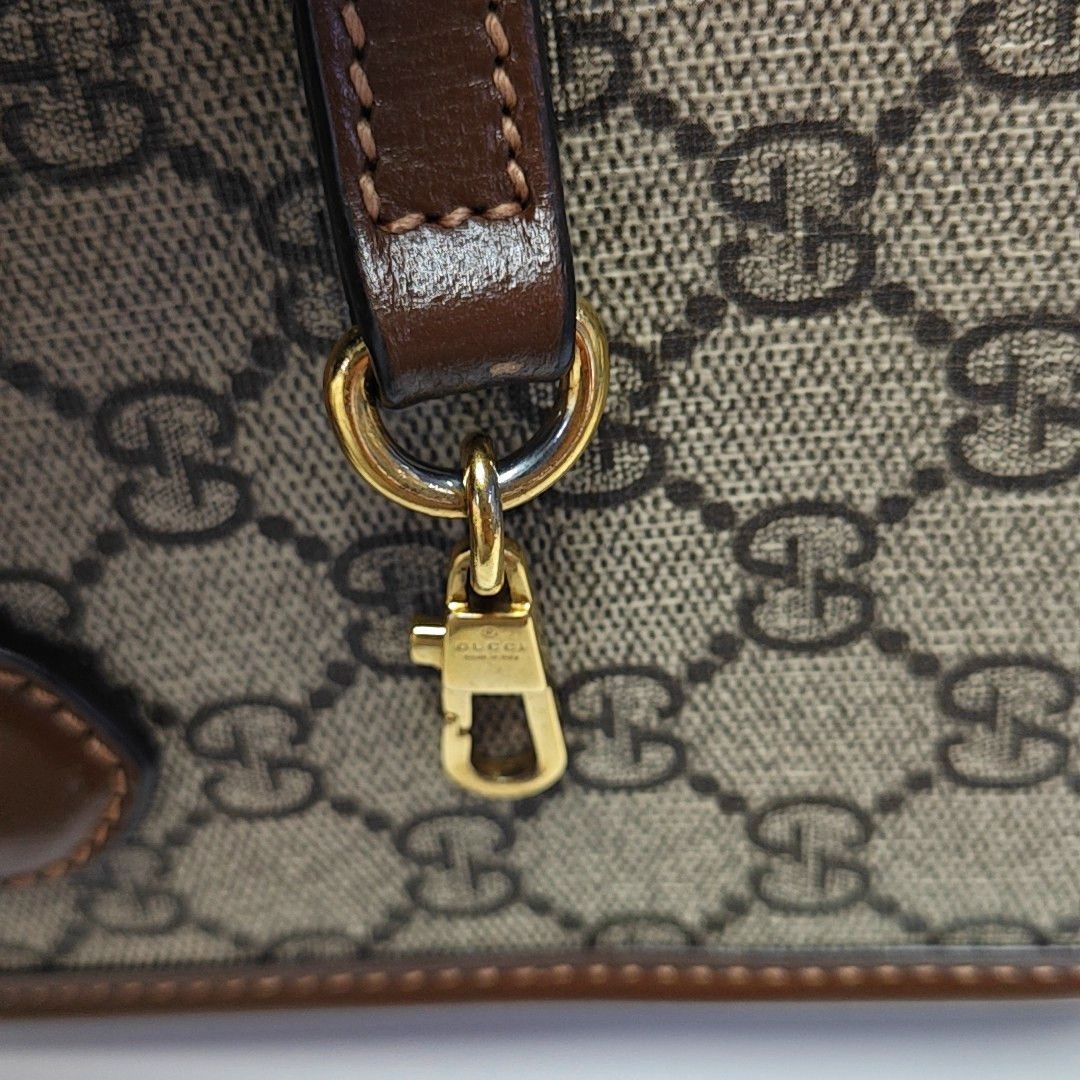 Gucci Gucci GG Supreme Canvas Mini Tote Bag Size ONE SIZE - 14 Thumbnail