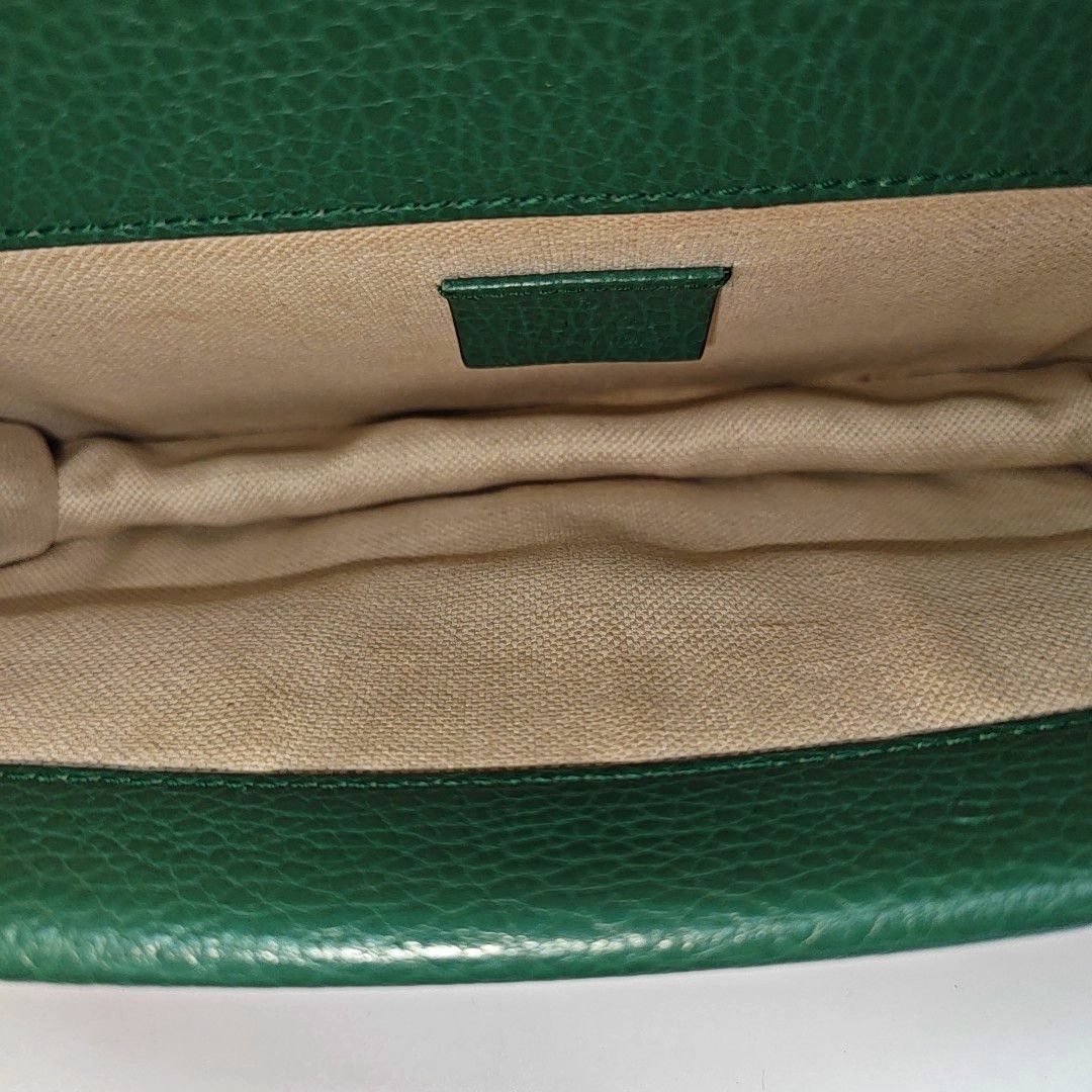 Gucci Gucci Dionysus Green Leather Shoulder Bag Size OS Size ONE SIZE - 7 Thumbnail