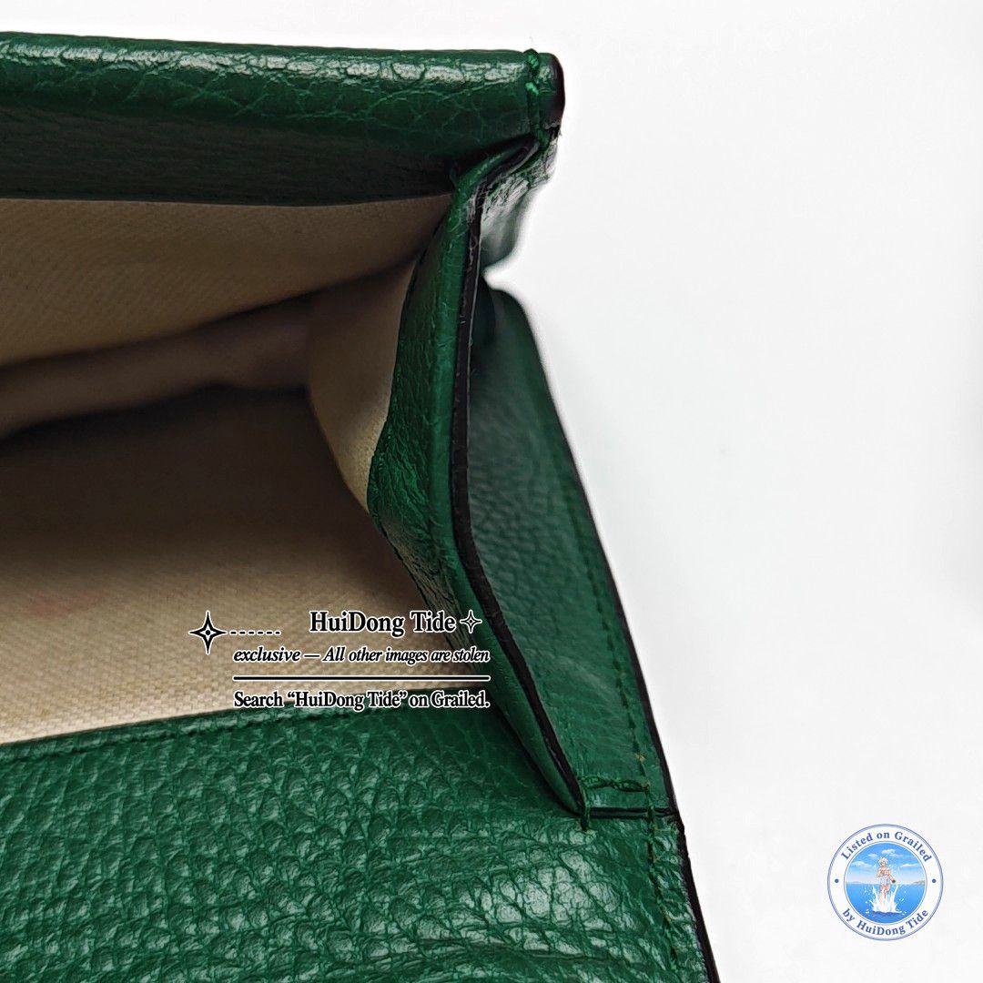 Gucci Gucci Dionysus Green Leather Shoulder Bag Size OS Size ONE SIZE - 12 Thumbnail