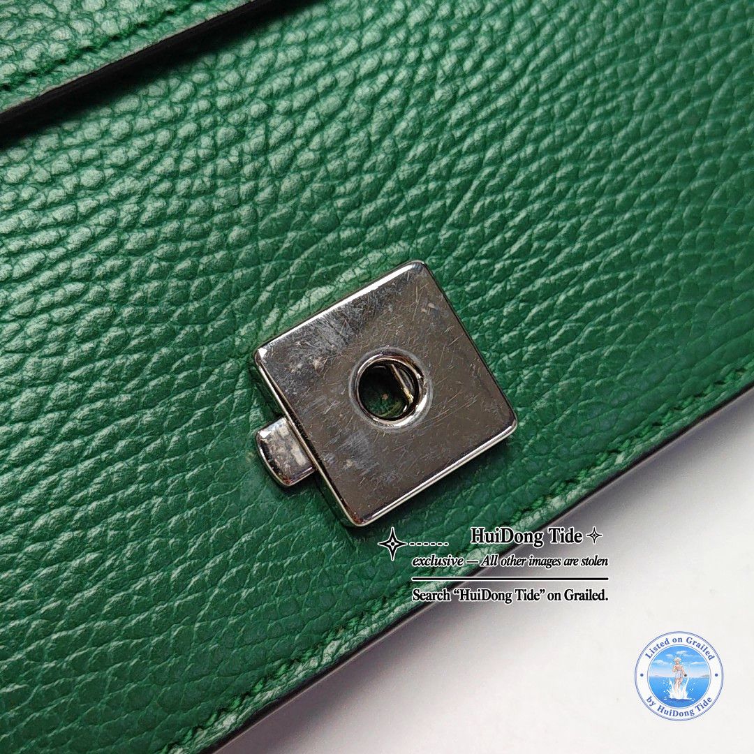 Gucci Gucci Dionysus Green Leather Shoulder Bag Size OS Size ONE SIZE - 9 Thumbnail