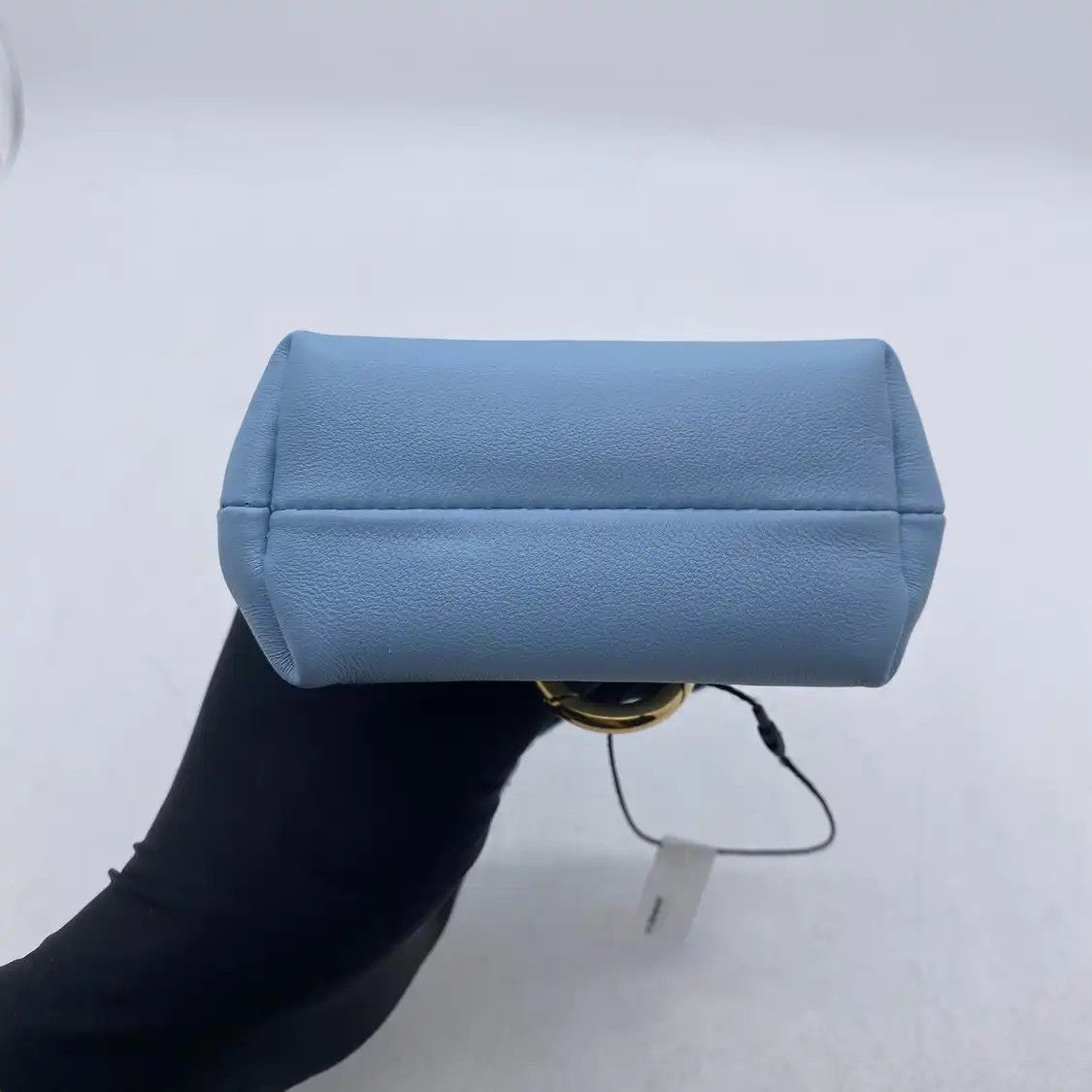 Fendi FENDI First blue cowhide leather shoulder bag Size ONE SIZE - 5 Thumbnail