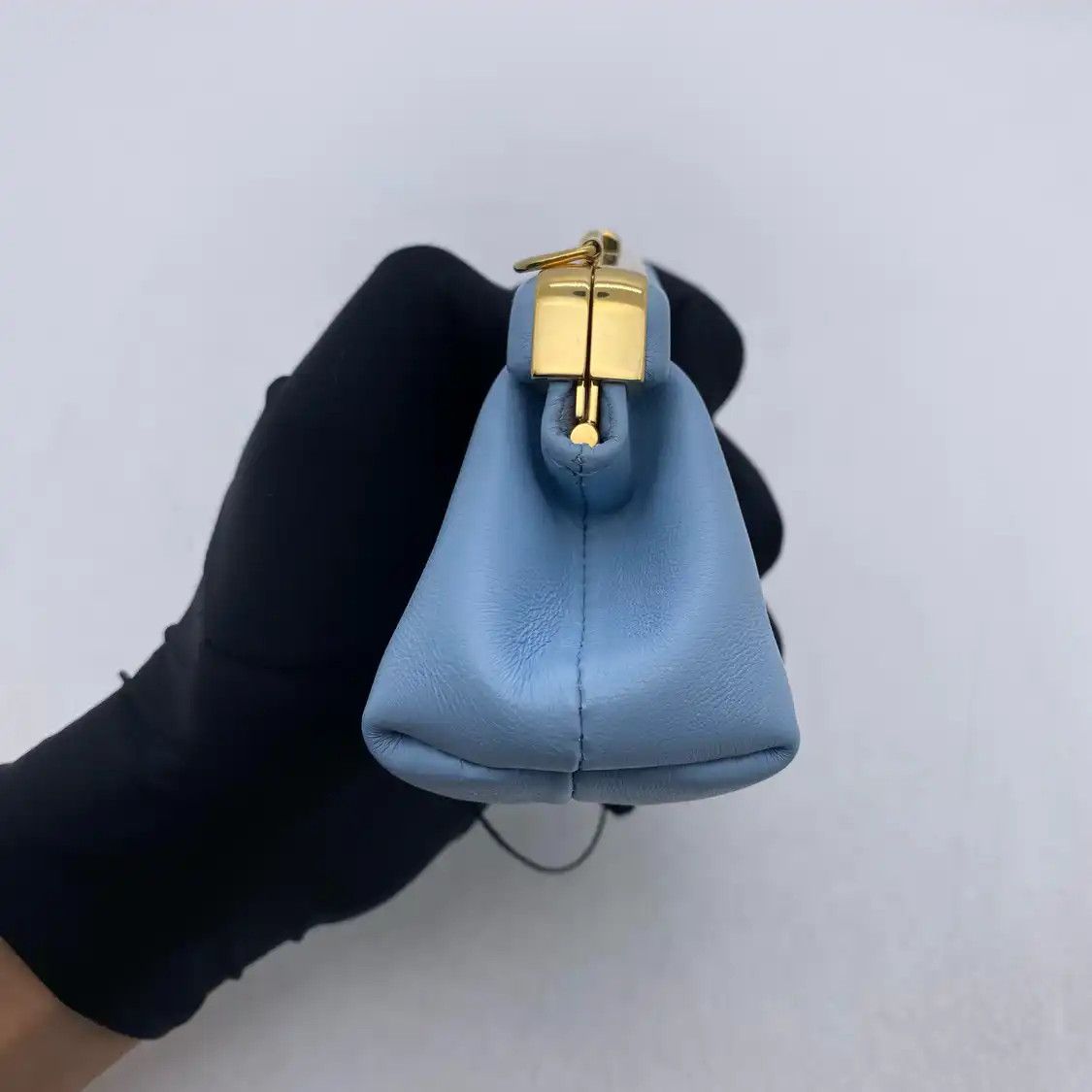 Fendi FENDI First blue cowhide leather shoulder bag Size ONE SIZE - 3 Thumbnail