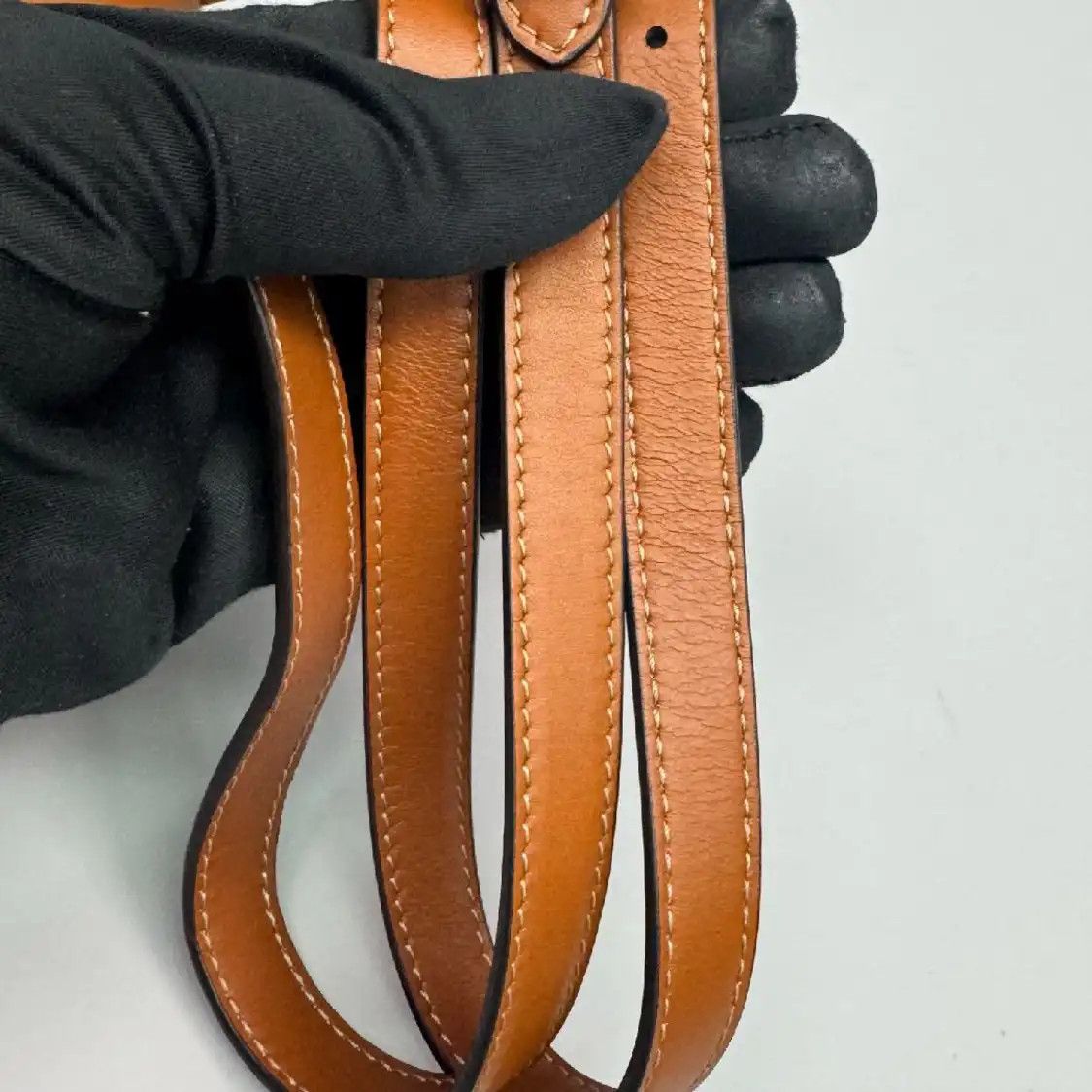 Fendi FENDI Fab brown cowhide leather crossbody bag detachable strap Size ONE SIZE - 9 Thumbnail