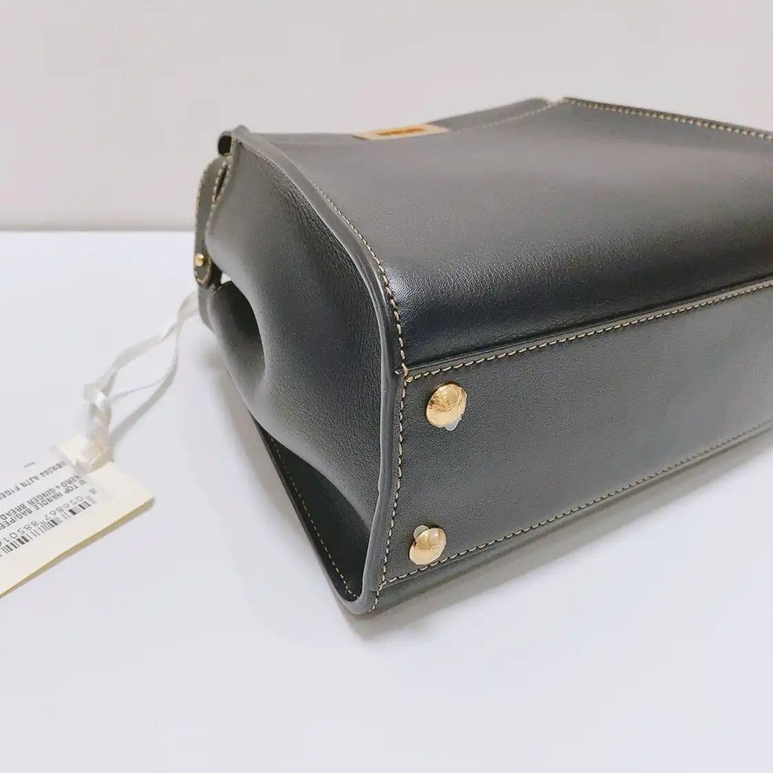Fendi FENDI Peekaboo black cowhide leather crossbody bag Size ONE SIZE - 4 Thumbnail