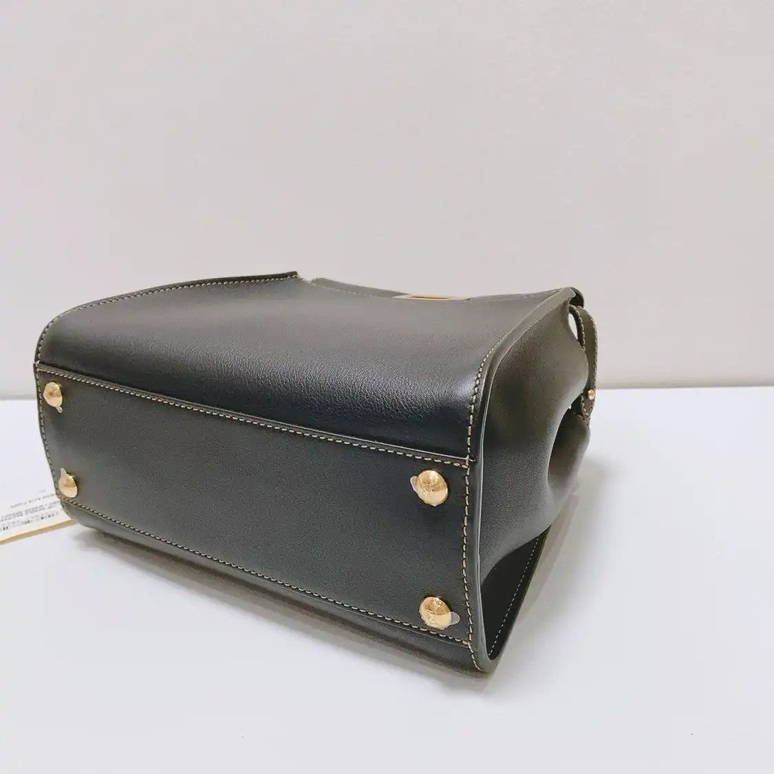 Fendi FENDI Peekaboo black cowhide leather crossbody bag Size ONE SIZE - 6 Thumbnail