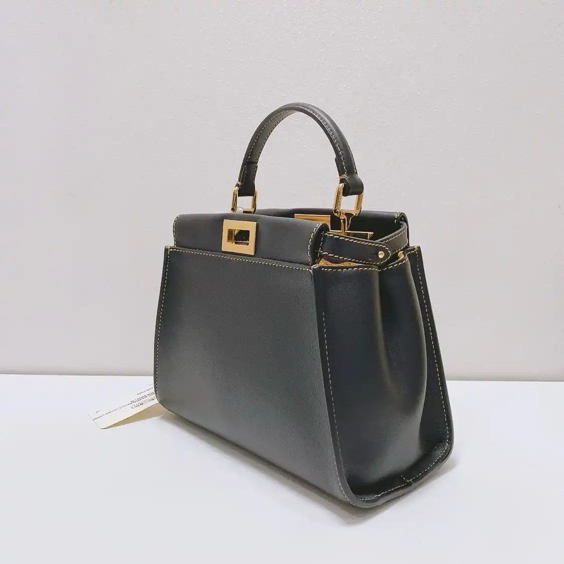Fendi FENDI Peekaboo black cowhide leather crossbody bag Size ONE SIZE - 5 Thumbnail