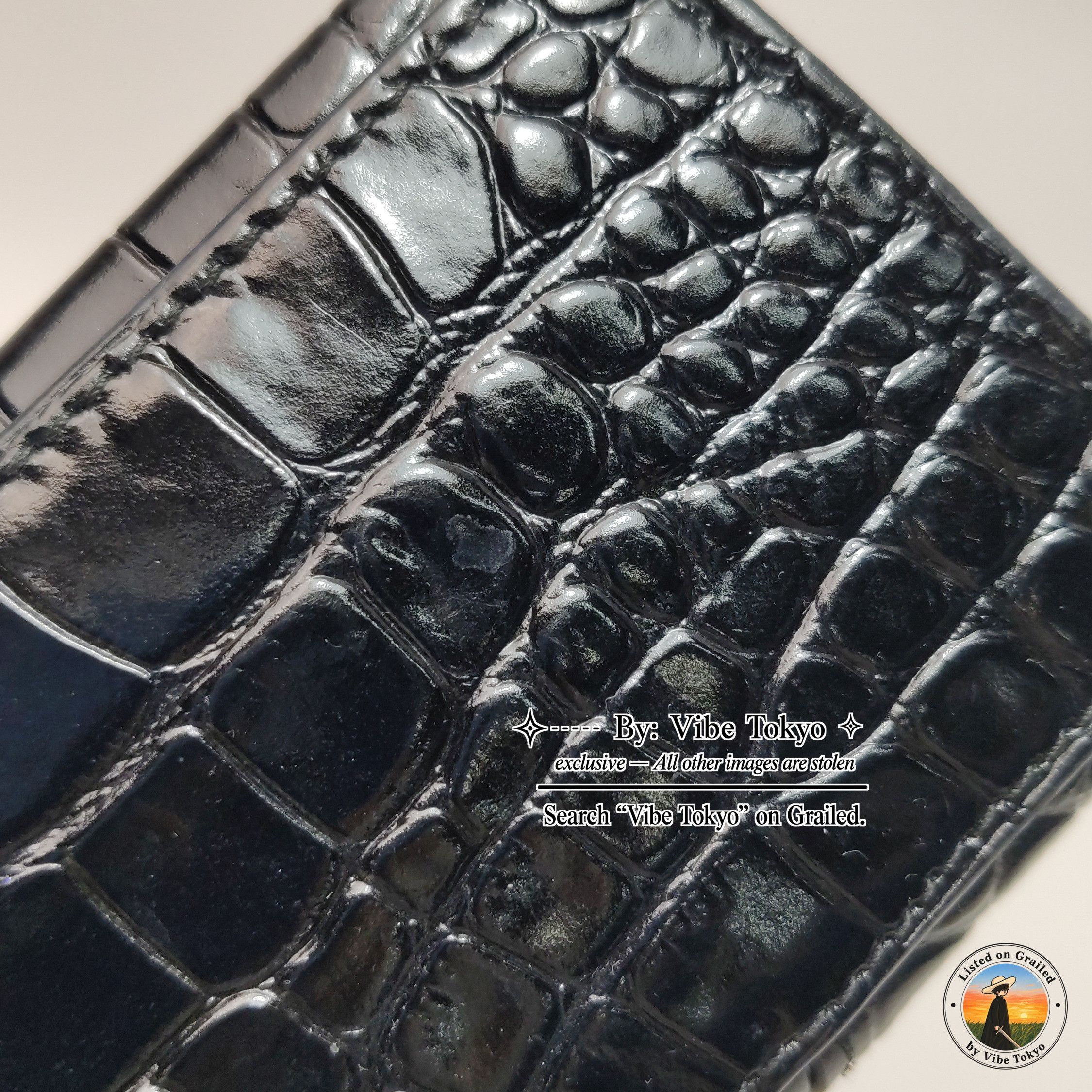 Balenciaga Balenciaga Hourglass Crocodile Effect XS Handle Bag Size ONE SIZE - 10 Thumbnail