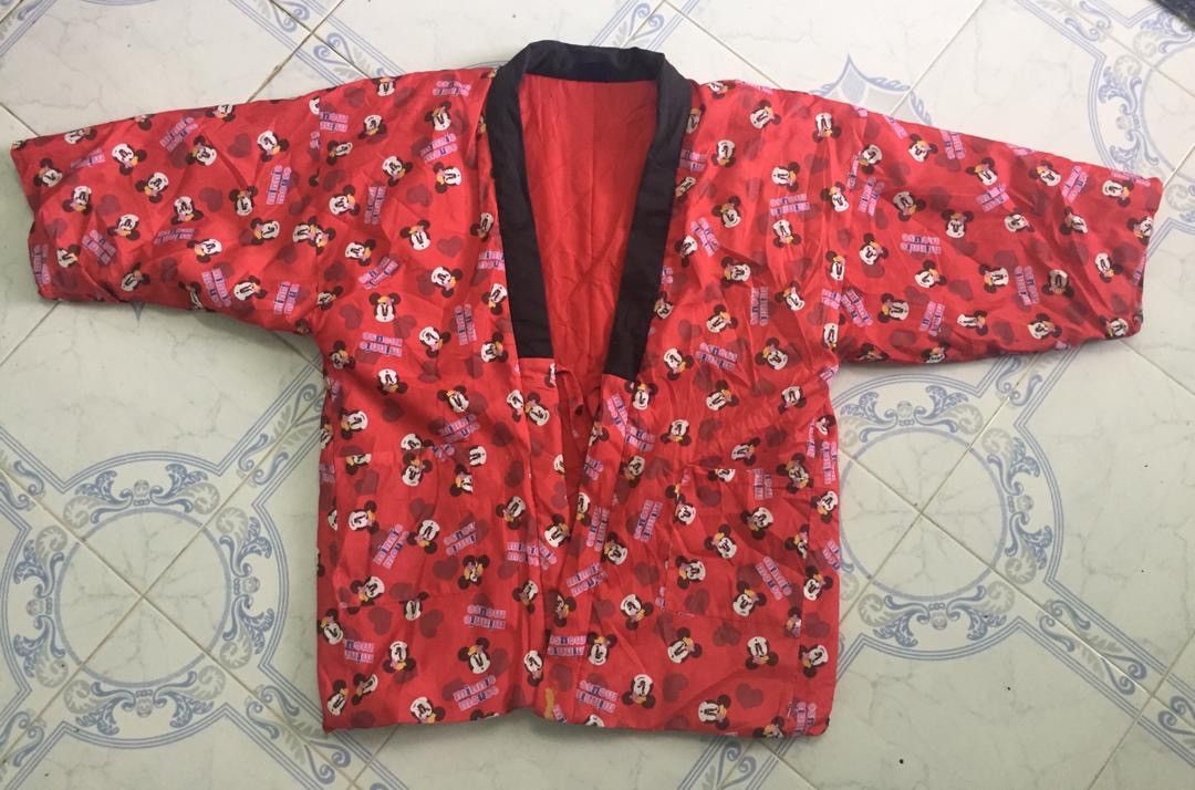 Disney KIMONO DISNEY MINNIE MOUSE LIKE VISVIM /KAPITAL STYLE Size US M / EU 48-50 / 2 - 5 Thumbnail