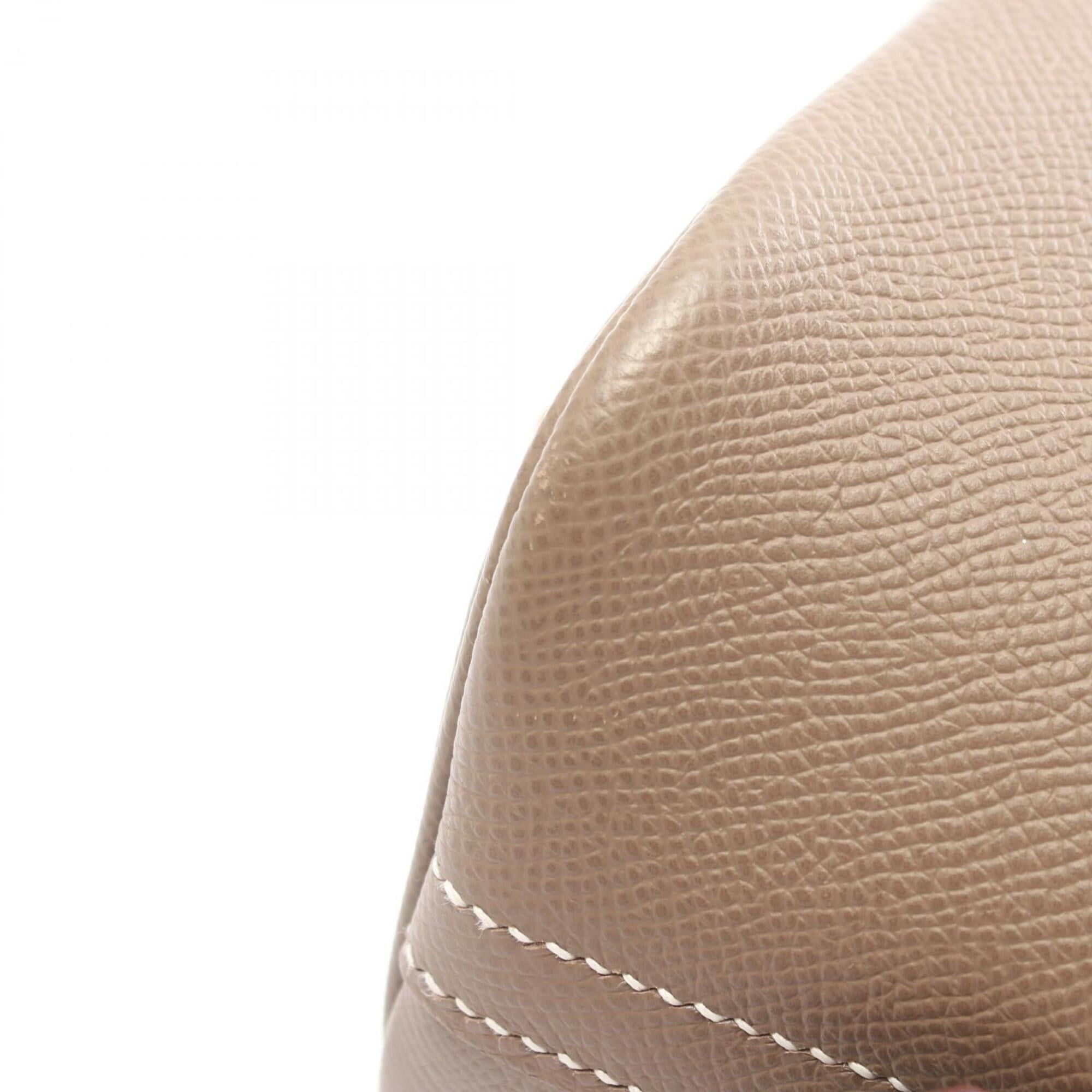 Hermes Hermes Bolide 1923 25 Etoupe 2-Way Handbag, Veau Epsom Leather, Women's, Gray Size ONE SIZE - 6 Thumbnail