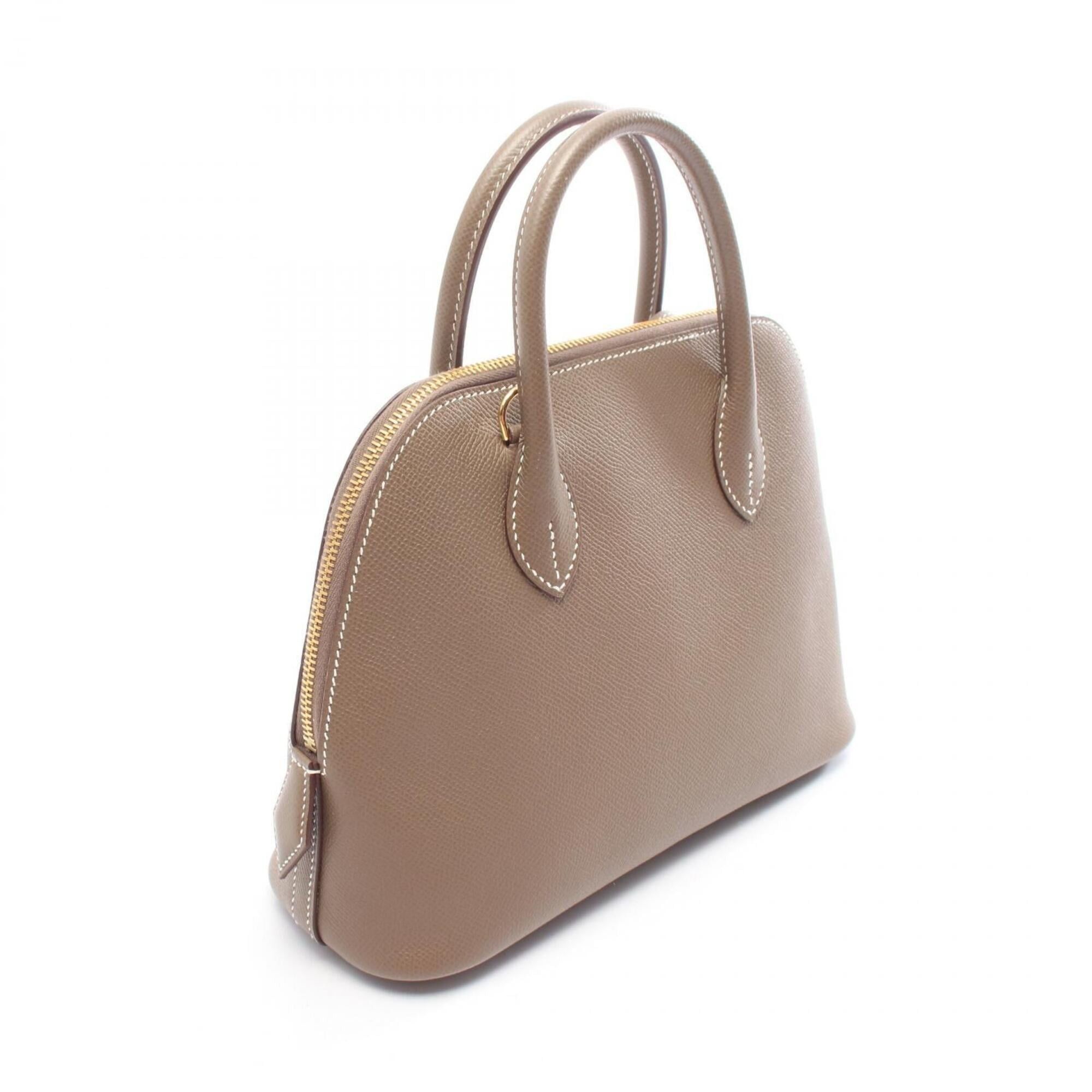 Hermes Hermes Bolide 1923 25 Etoupe 2-Way Handbag, Veau Epsom Leather, Women's, Gray Size ONE SIZE - 2 Thumbnail