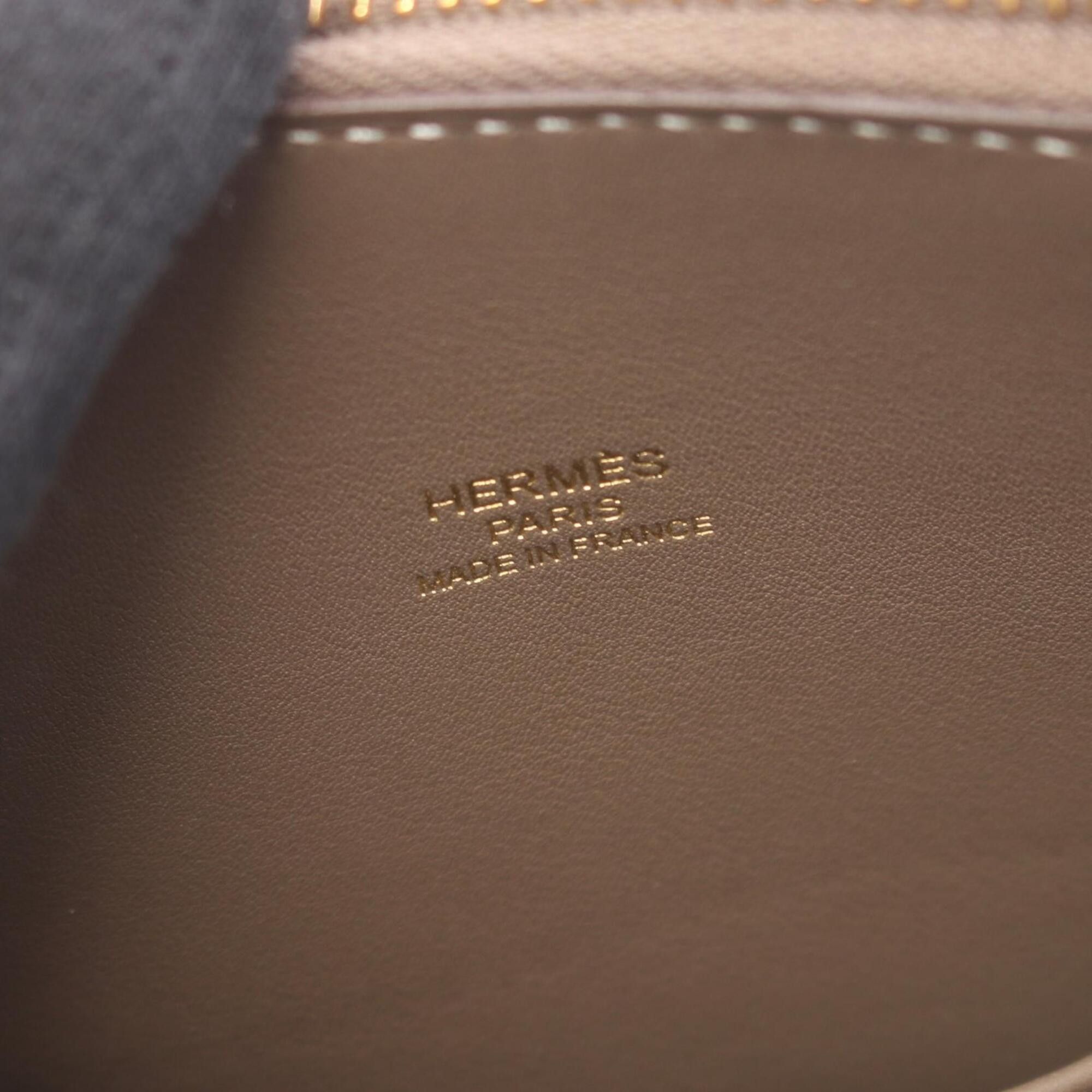 Hermes Hermes Bolide 1923 25 Etoupe 2-Way Handbag, Veau Epsom Leather, Women's, Gray Size ONE SIZE - 4 Thumbnail
