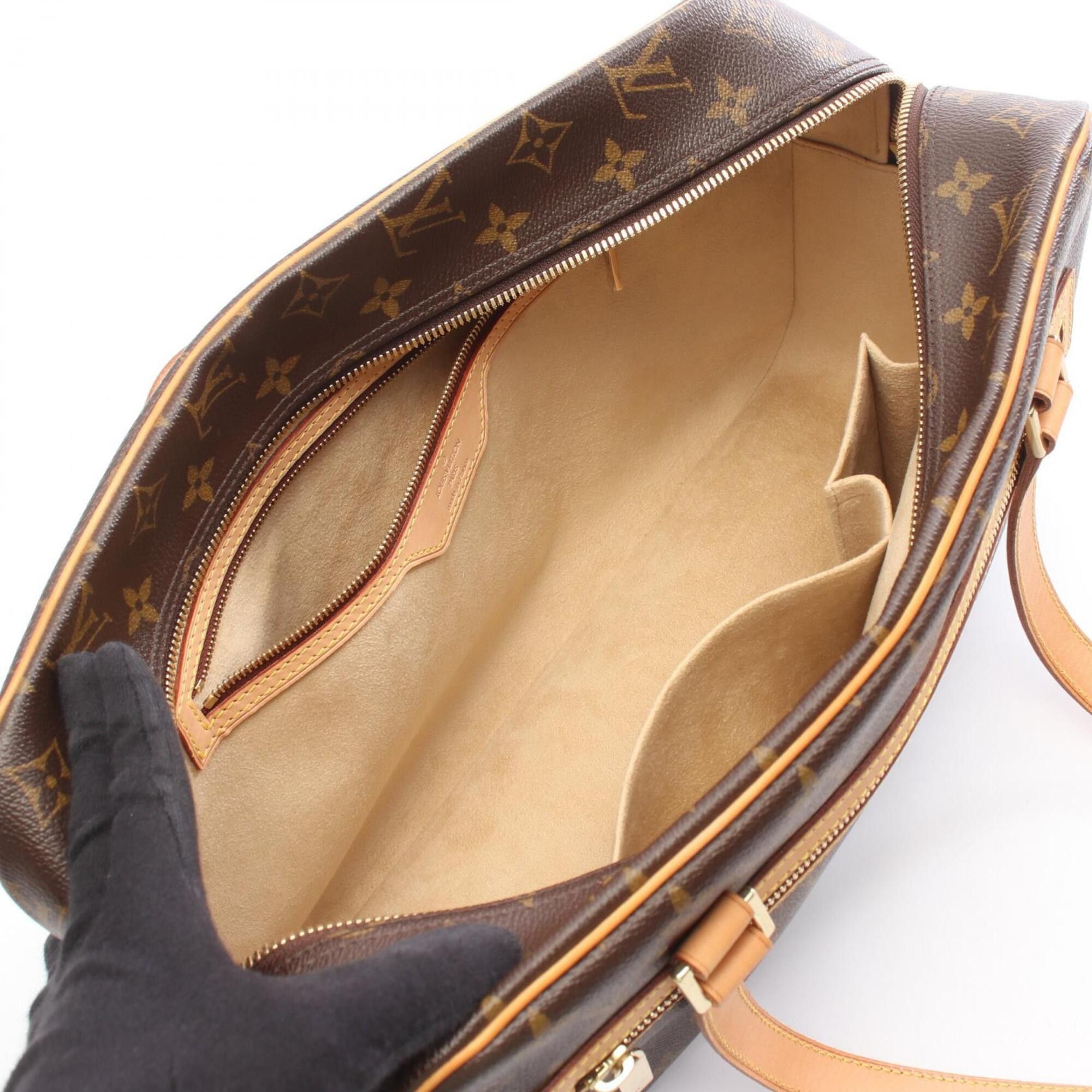 Louis Vuitton Louis Vuitton Cite GM Monogram Shoulder Bag Handbag Coated Canvas Leather Women's Brown M51181 Size ONE SIZE - 3 Thumbnail