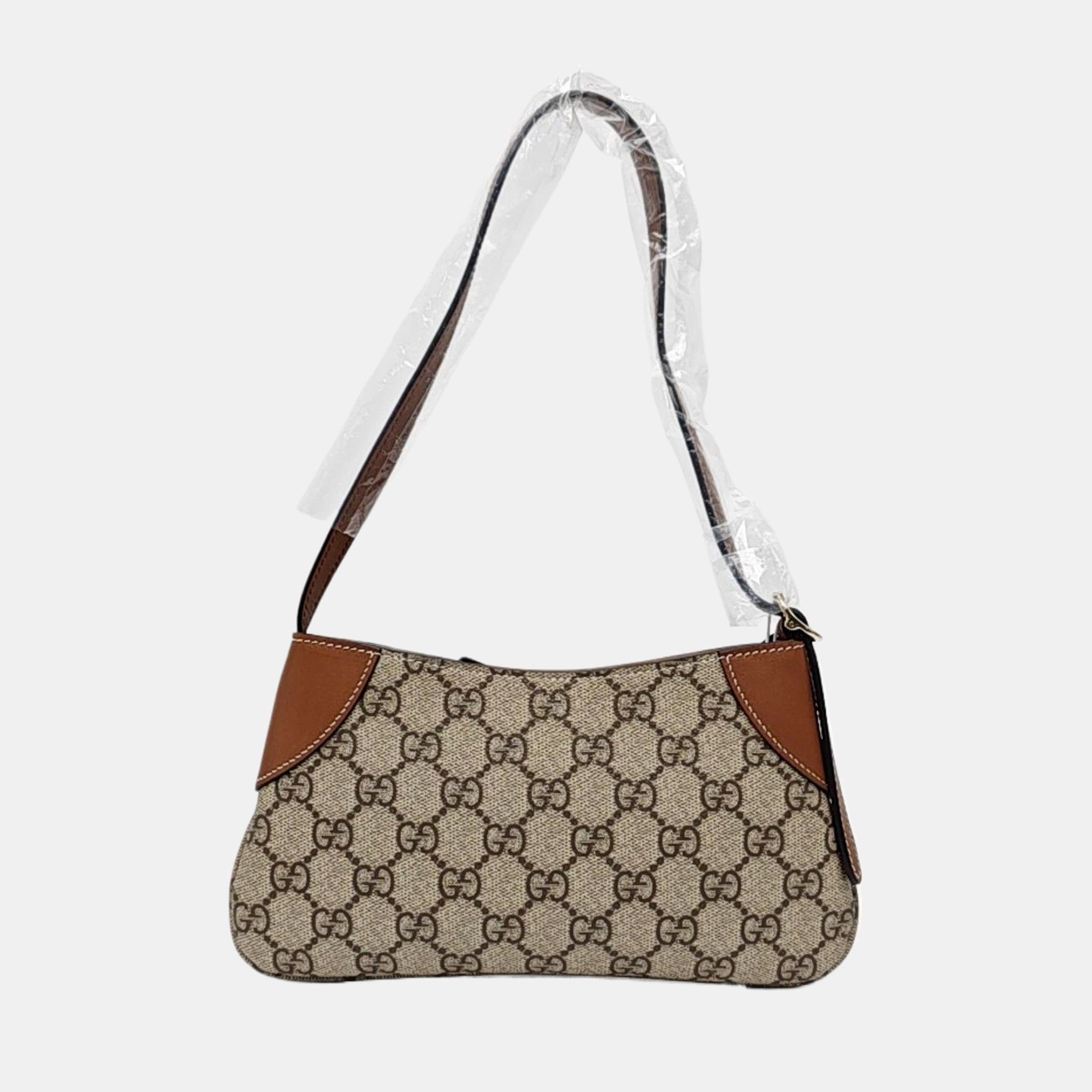 Gucci Gucci GG Emblem Coated Canvas Handle Bag Size ONE SIZE - 5 Thumbnail