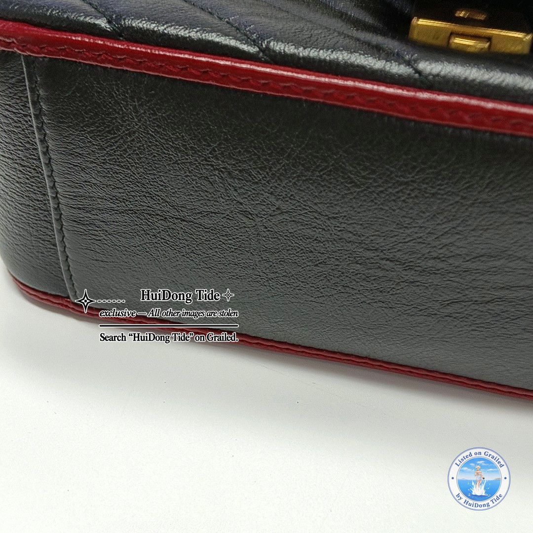 Gucci Gucci GG Marmont Quilted Leather Handle Bag One Size Size ONE SIZE - 16 Thumbnail