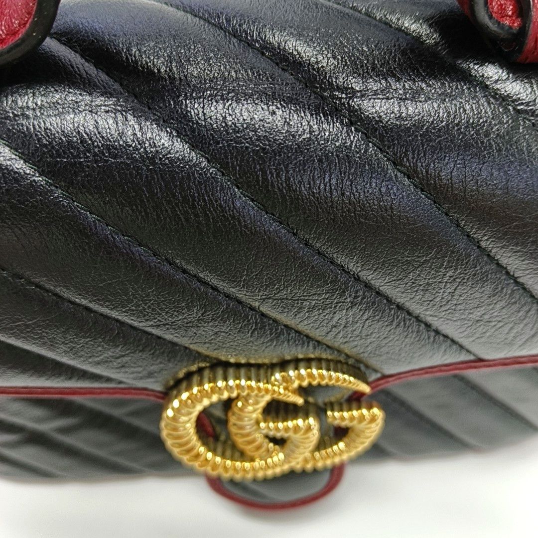 Gucci Gucci GG Marmont Quilted Leather Handle Bag One Size Size ONE SIZE - 9 Thumbnail