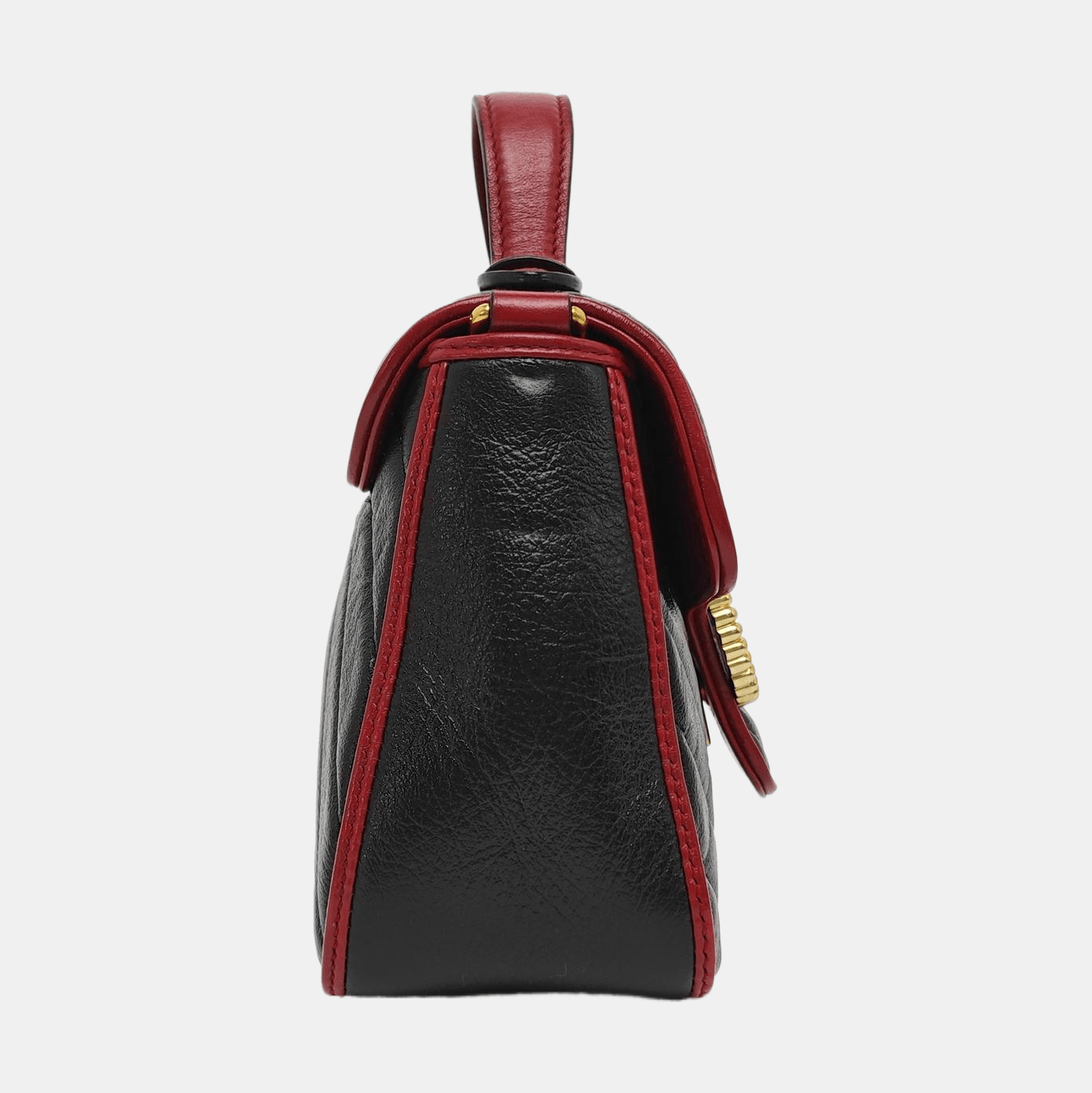Gucci Gucci GG Marmont Quilted Leather Handle Bag One Size Size ONE SIZE - 4 Thumbnail