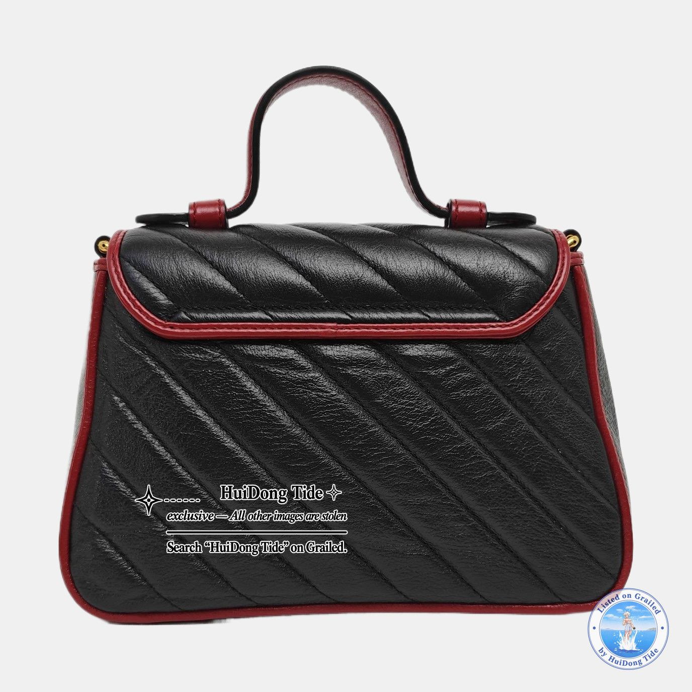 Gucci Gucci GG Marmont Quilted Leather Handle Bag One Size Size ONE SIZE - 5 Thumbnail