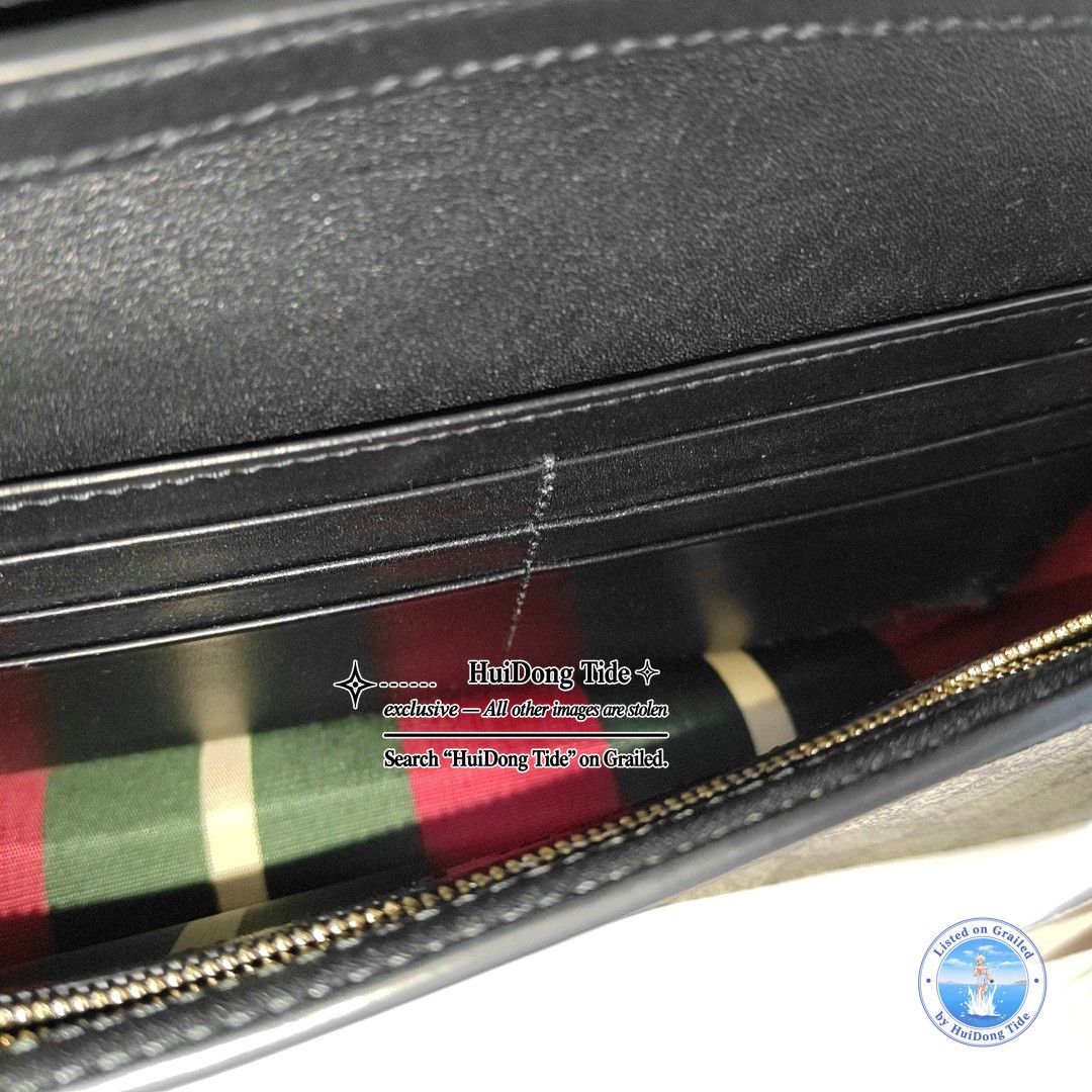 Gucci Gucci GG Emblem Coated Canvas Crossbody Bag ONE SIZE Size ONE SIZE - 7 Thumbnail