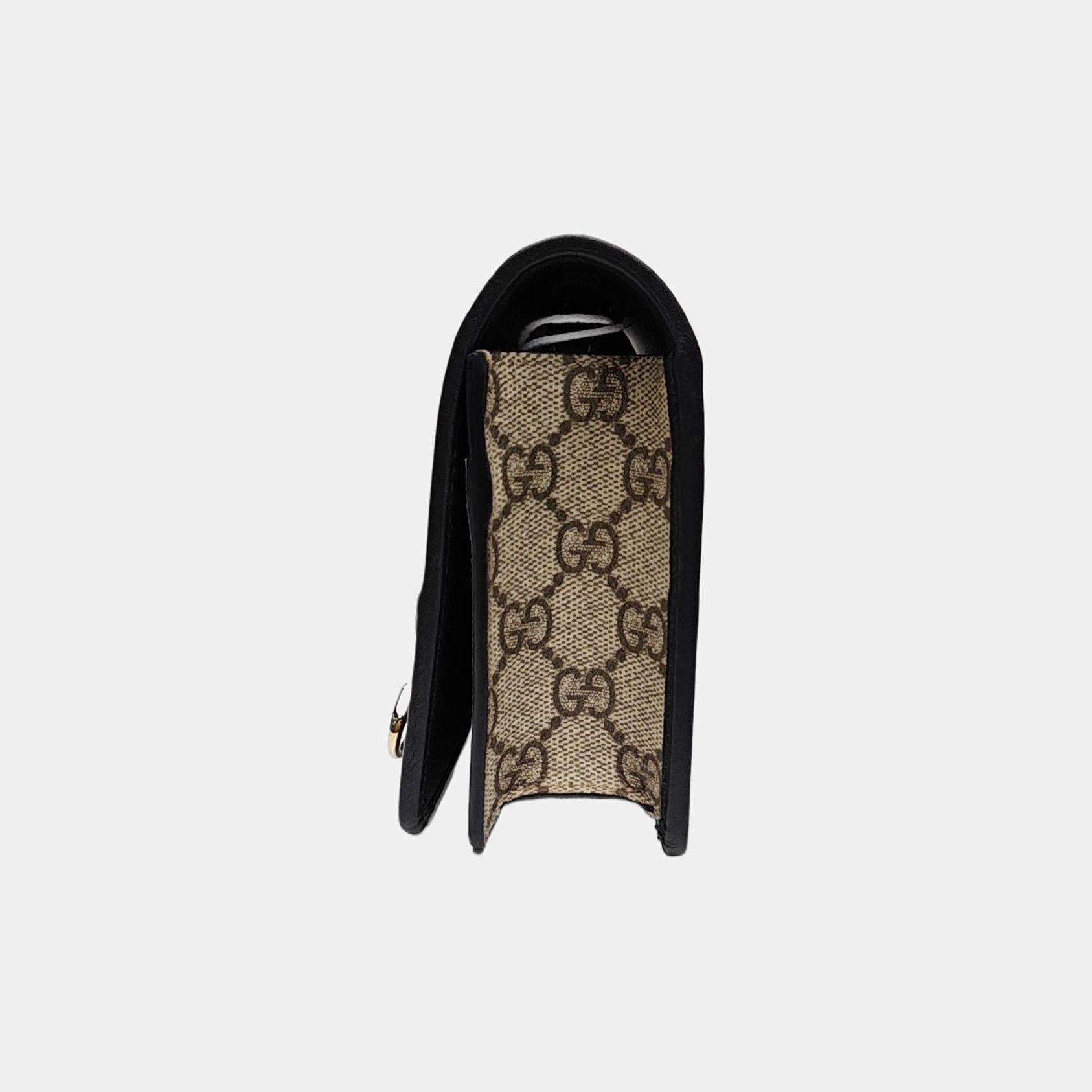 Gucci Gucci GG Emblem Coated Canvas Crossbody Bag ONE SIZE Size ONE SIZE - 3 Thumbnail