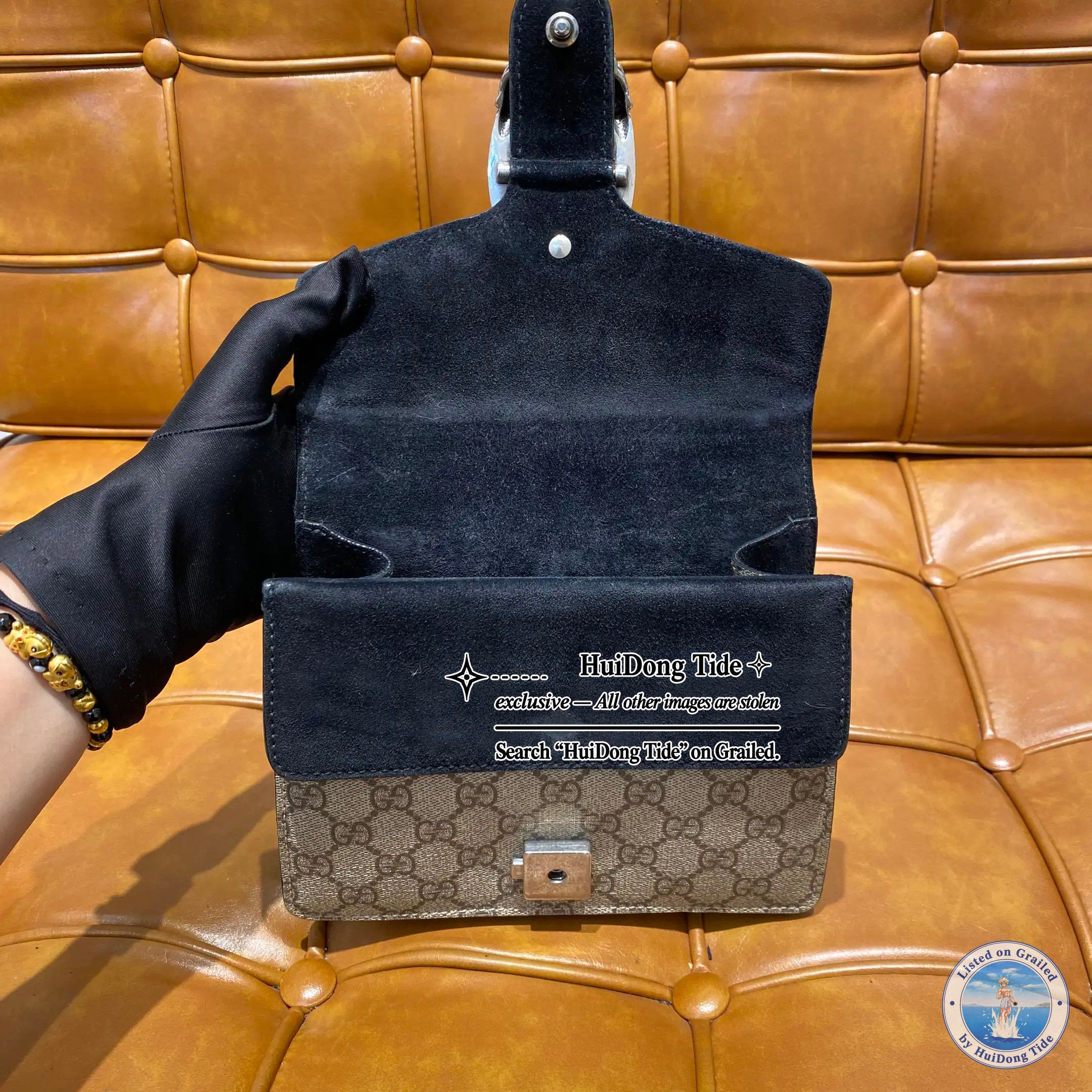 Gucci Gucci Dionysus Mini GG Supreme Chain Shoulder Bag Size ONE SIZE - 8 Thumbnail