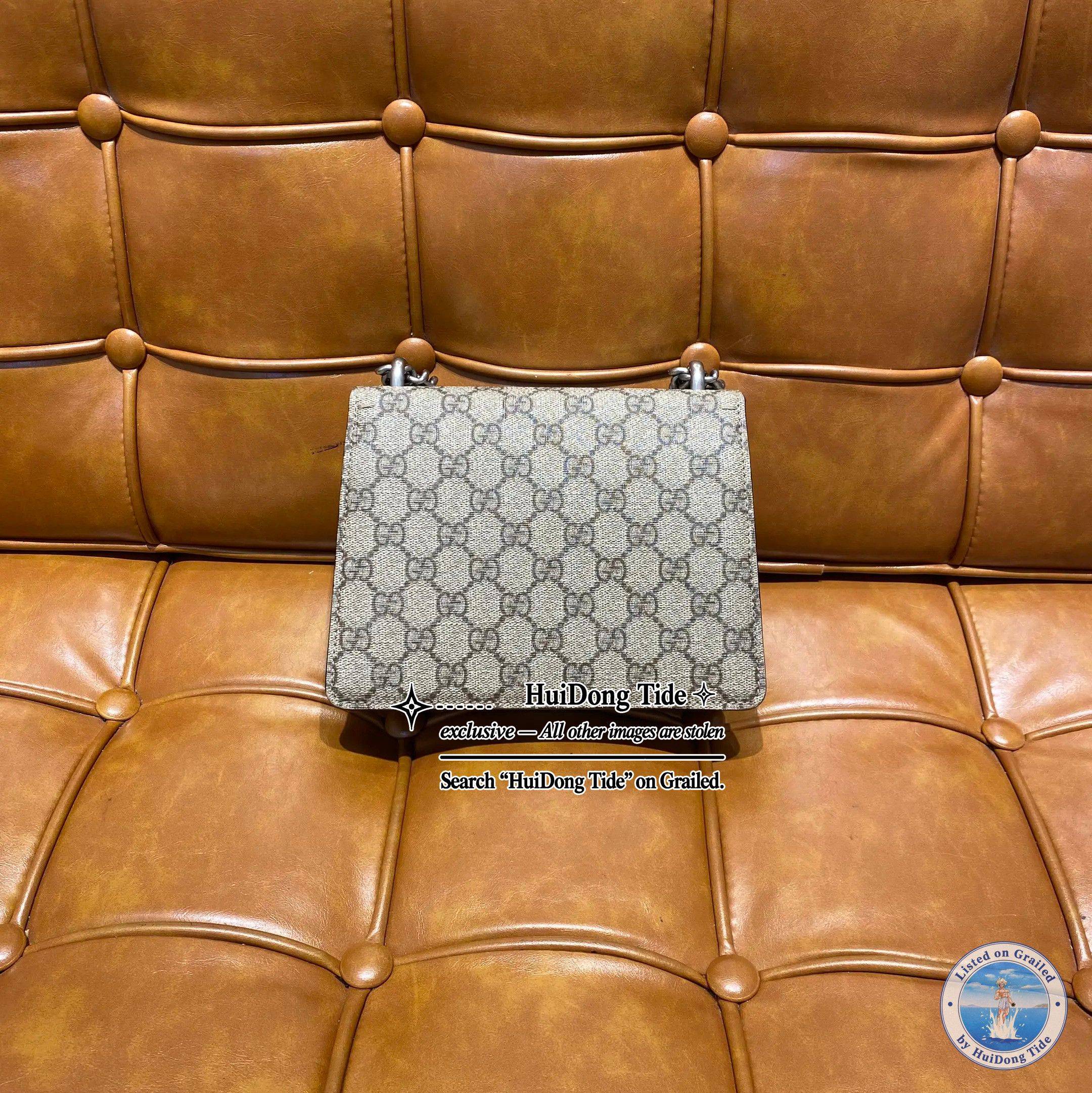Gucci Gucci Dionysus Mini GG Supreme Chain Shoulder Bag Size ONE SIZE - 3 Thumbnail