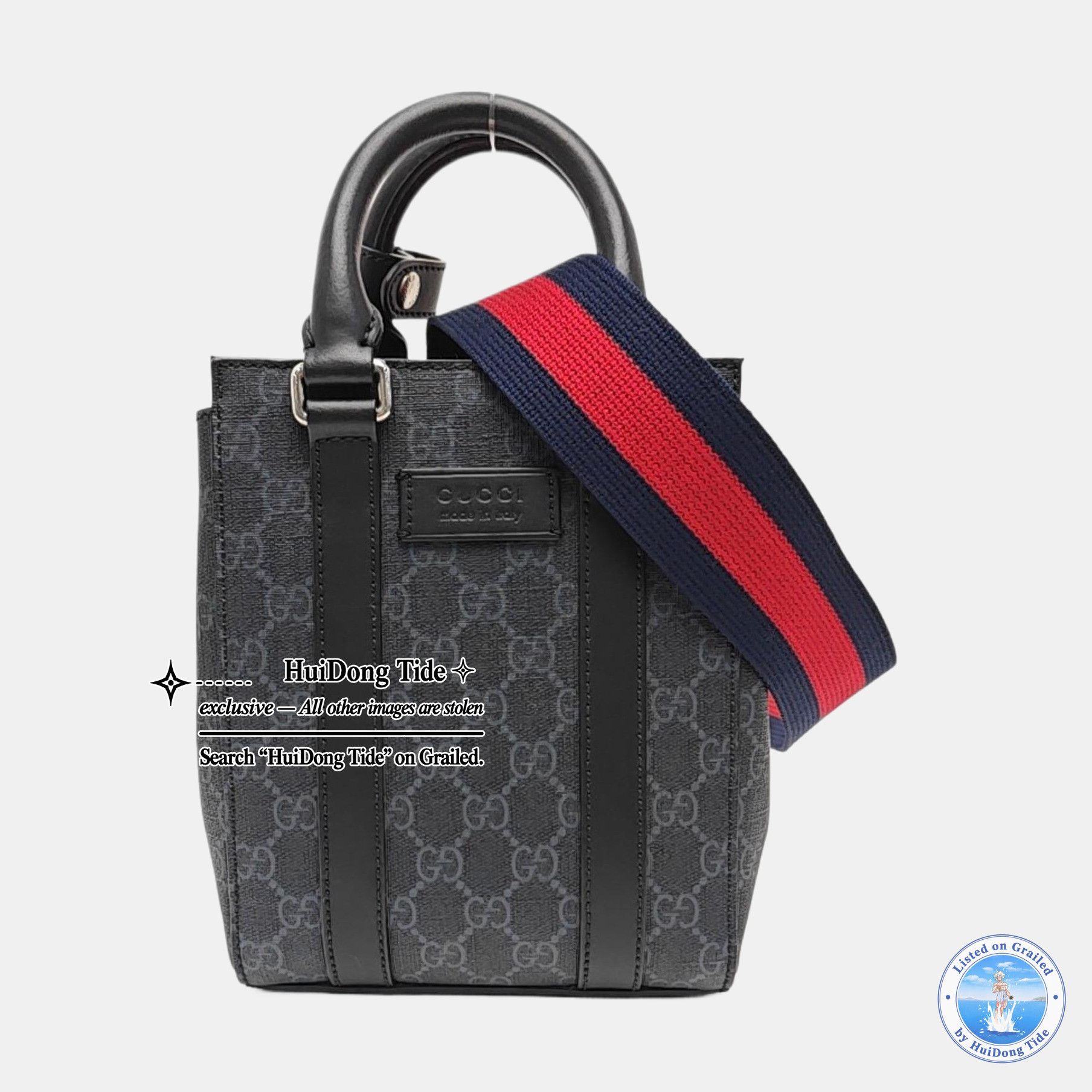 Gucci Gucci GG Supreme Mini Tote Bag Size ONE SIZE - 8 Thumbnail