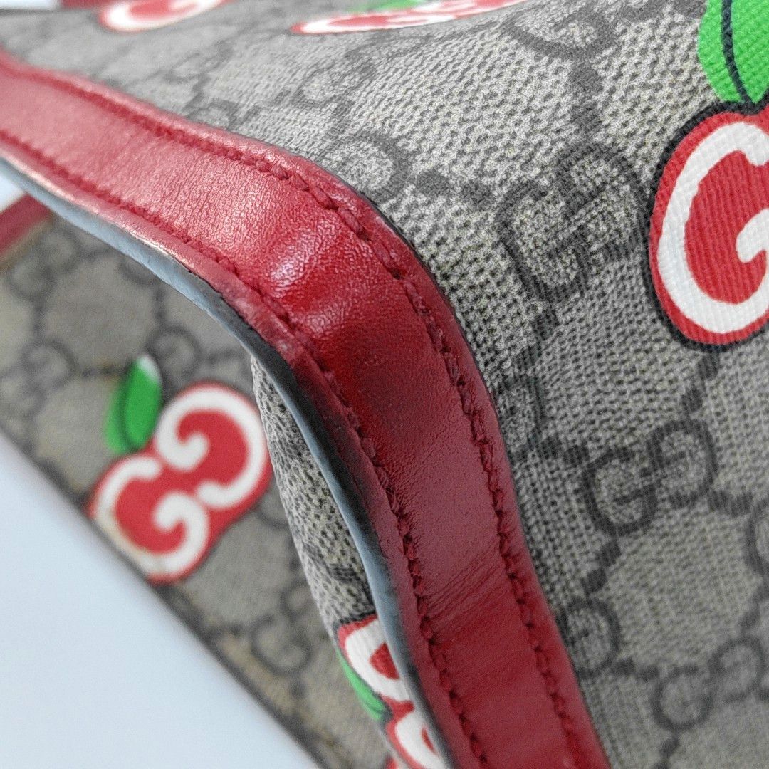 Gucci Gucci Padlock Apple Print Small Handle Bag Size ONE SIZE - 12 Thumbnail