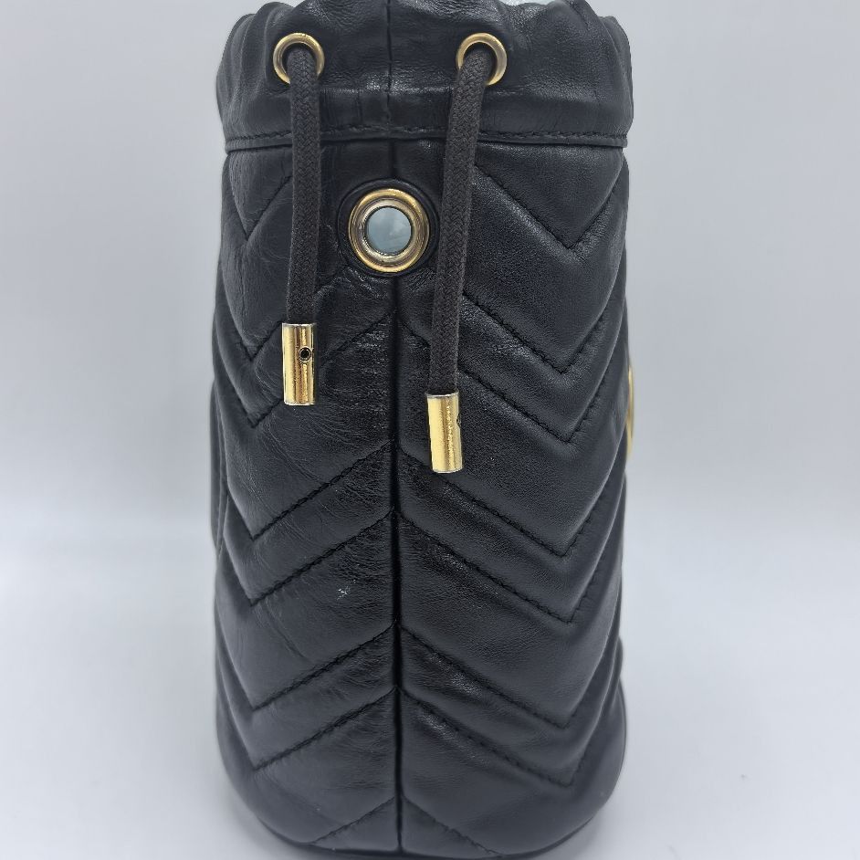 Gucci Gucci GG Marmont Quilted Bucket Bag Size ONE SIZE - 3 Thumbnail