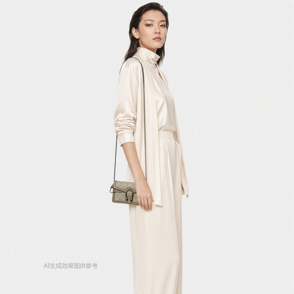 Gucci Gucci Dionysus Super Mini GG Canvas Shoulder Bag Size ONE SIZE - 2 Thumbnail