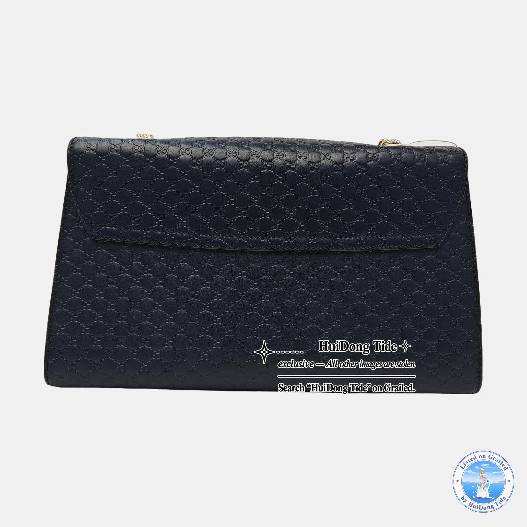 Gucci Gucci Emily Chain Leather Shoulder Bag Size OS Size ONE SIZE - 5 Thumbnail
