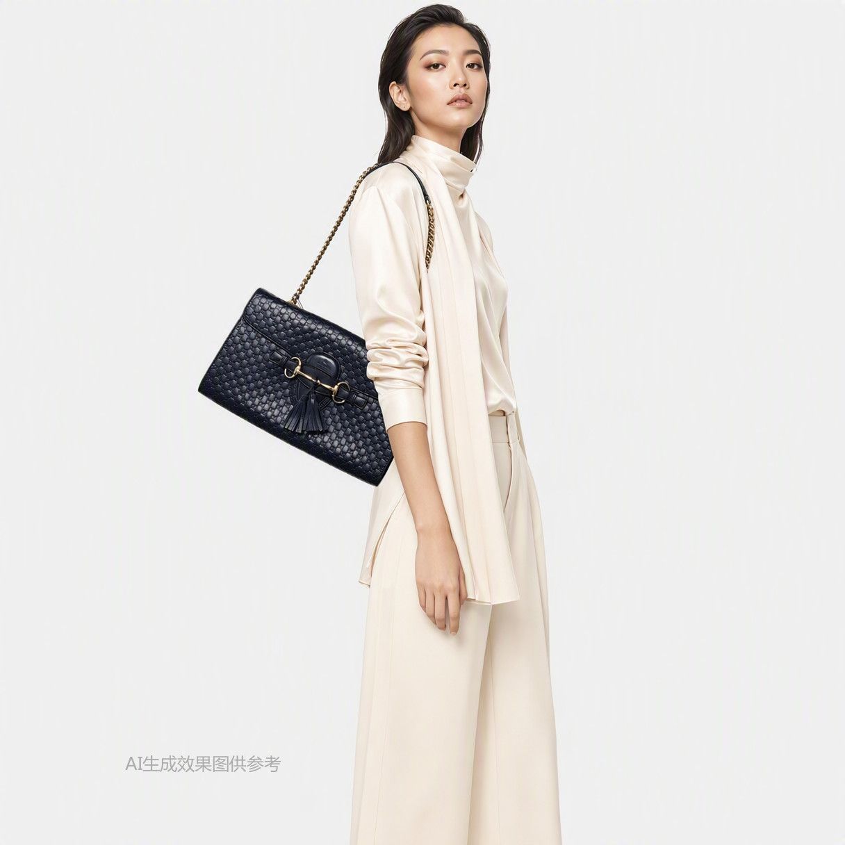 Gucci Gucci Emily Chain Leather Shoulder Bag Size OS Size ONE SIZE - 2 Thumbnail