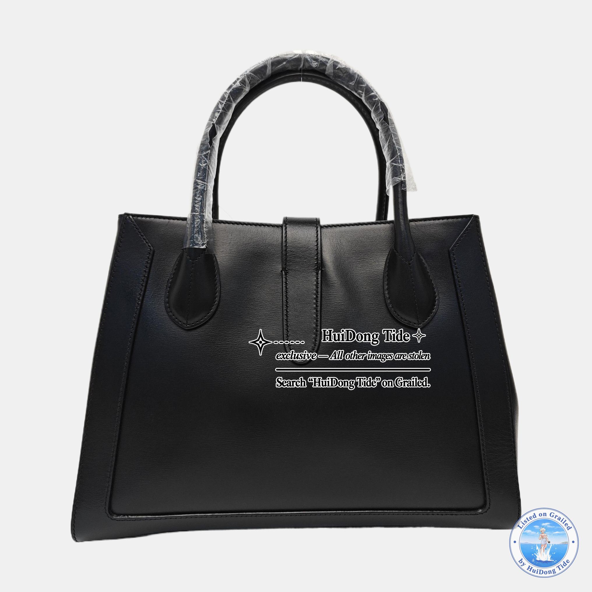 Gucci Gucci Jackie 1961 Black Leather Handle Bag ONE SIZE Size ONE SIZE - 5 Thumbnail