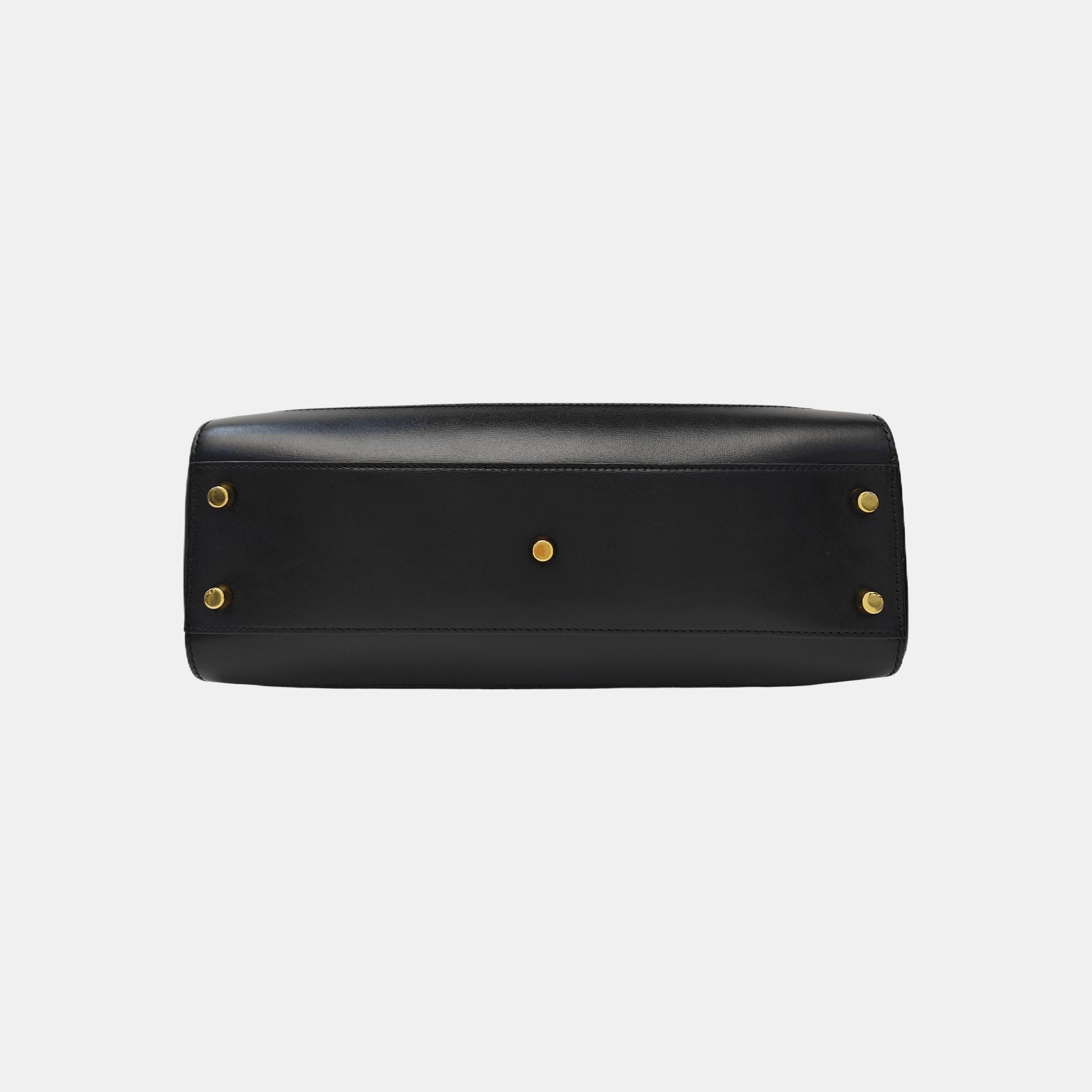 Gucci Gucci Jackie 1961 Black Leather Handle Bag ONE SIZE Size ONE SIZE - 6 Thumbnail