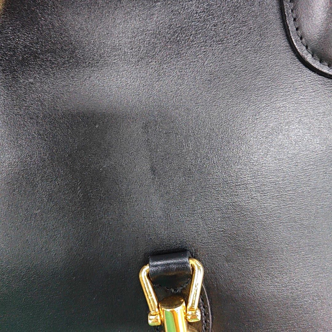 Gucci Gucci Jackie 1961 Black Leather Handle Bag ONE SIZE Size ONE SIZE - 10 Thumbnail