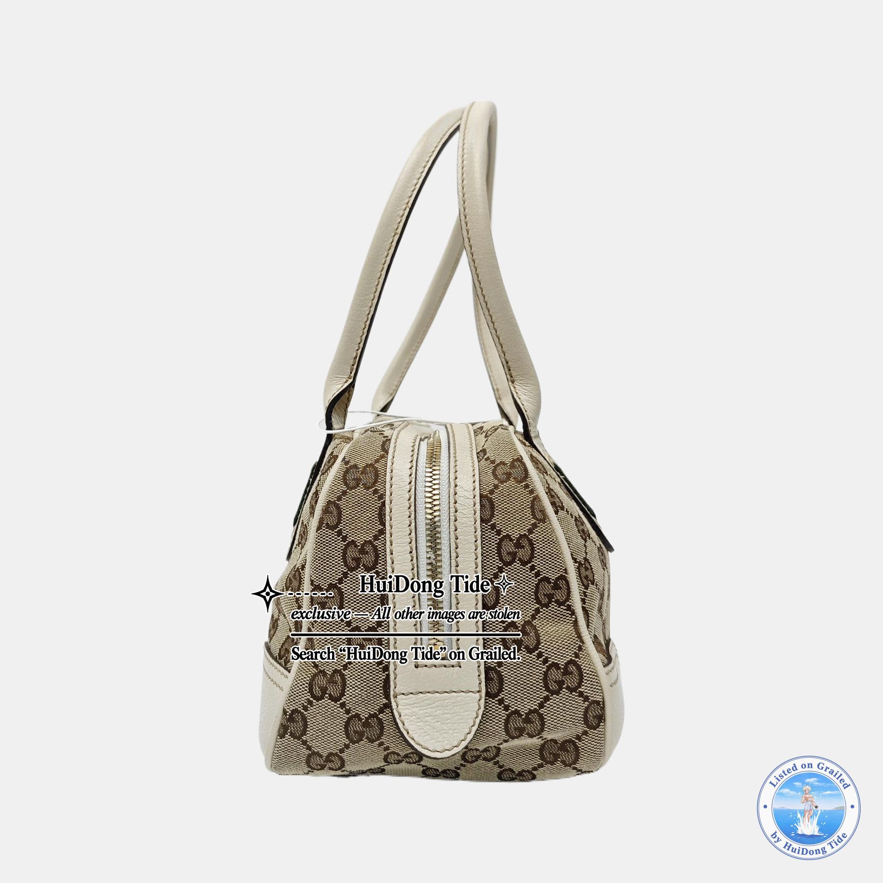 Gucci Gucci GG Canvas Web Bow Handle Bag One Size Size ONE SIZE - 3 Thumbnail