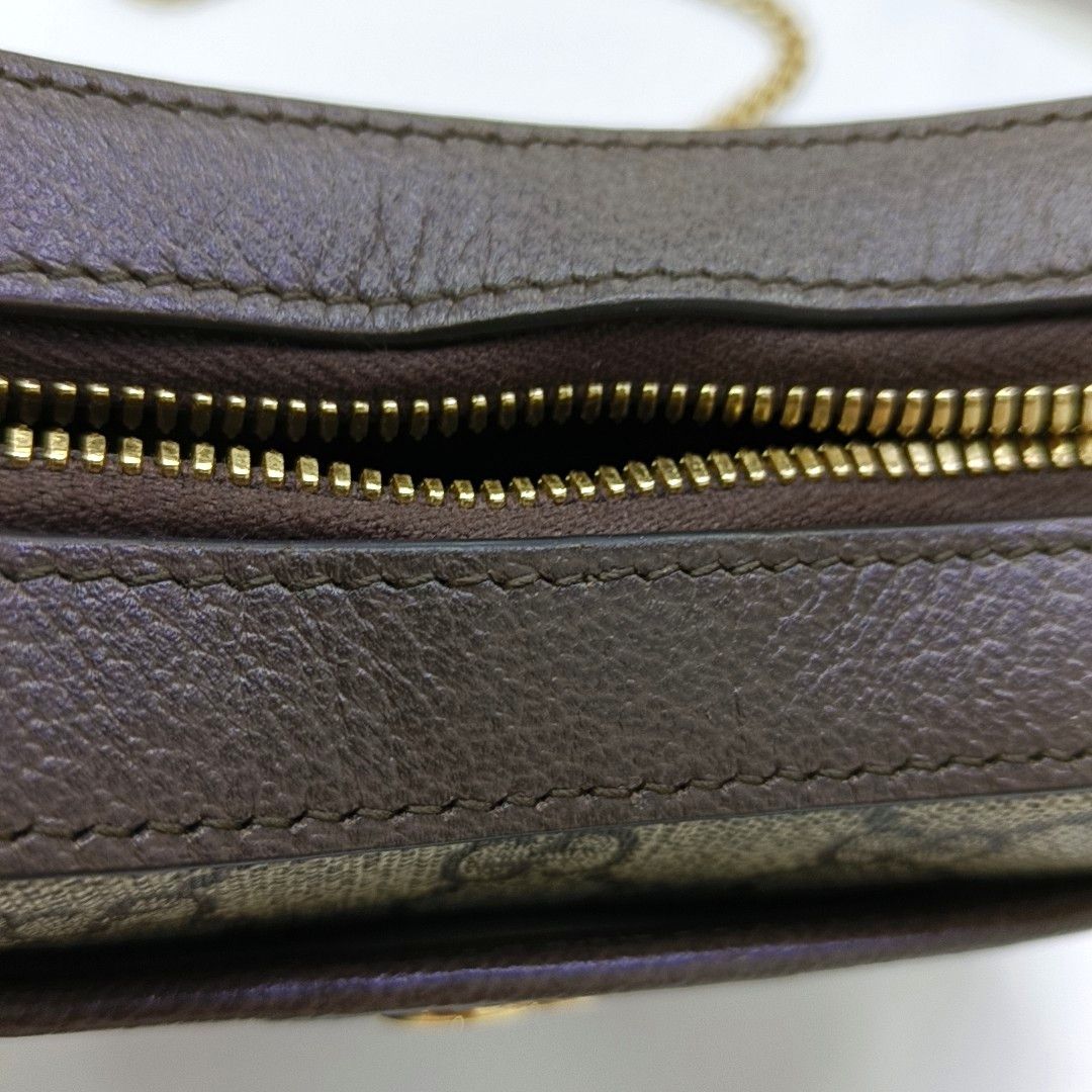 Gucci Gucci GG Supreme Canvas Mini Shoulder Bag One Size Size ONE SIZE - 11 Thumbnail