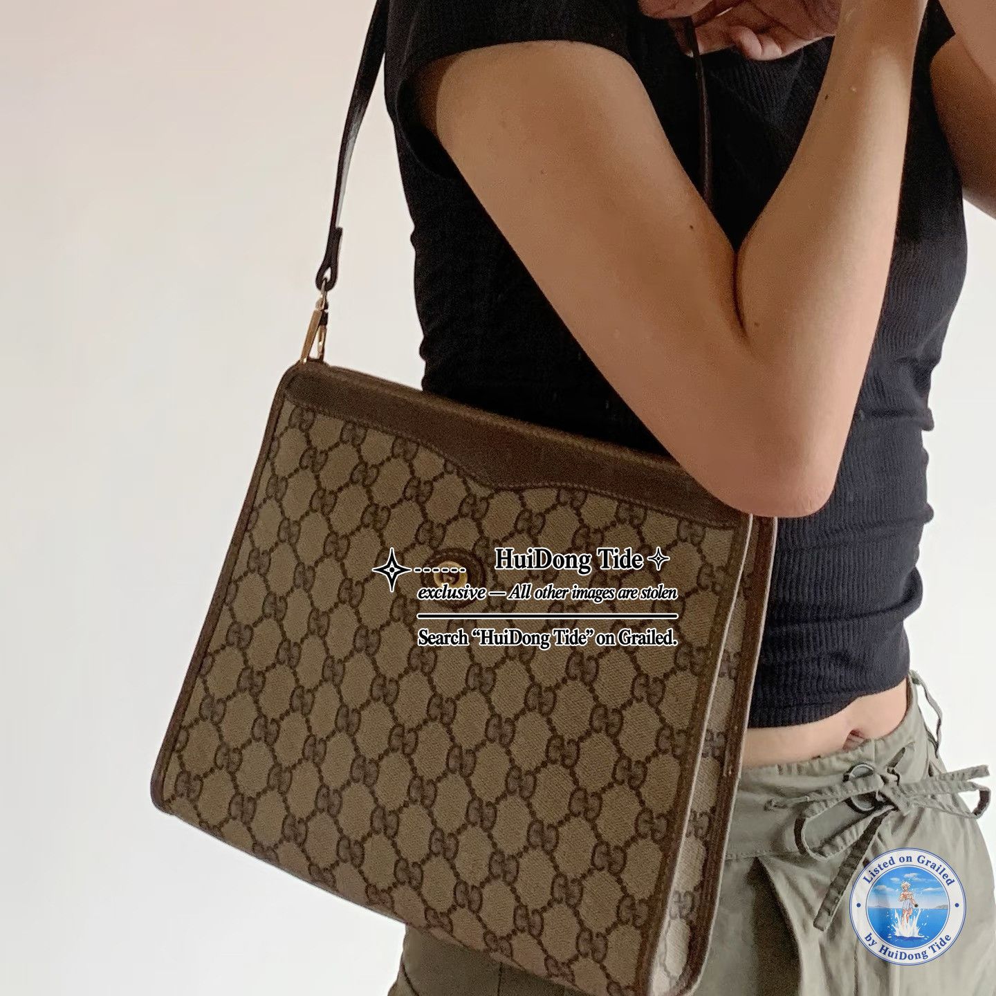 Gucci Gucci Plus GG Monogram Shoulder Bag Size ONE SIZE Size ONE SIZE - 4 Thumbnail